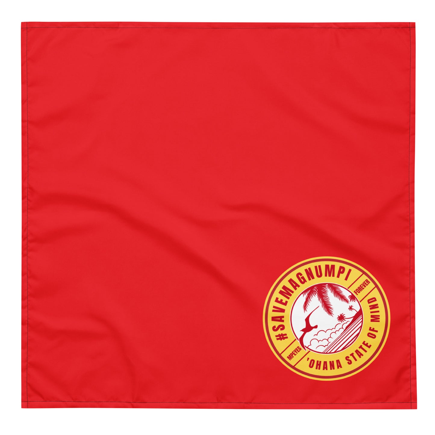 #SAVEMAGNUMPI Pet Bandana - Red