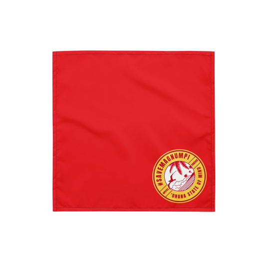 #SAVEMAGNUMPI Pet Bandana - Red