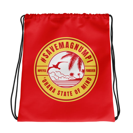 #SAVEMAGNUMPI Drawstring Bag