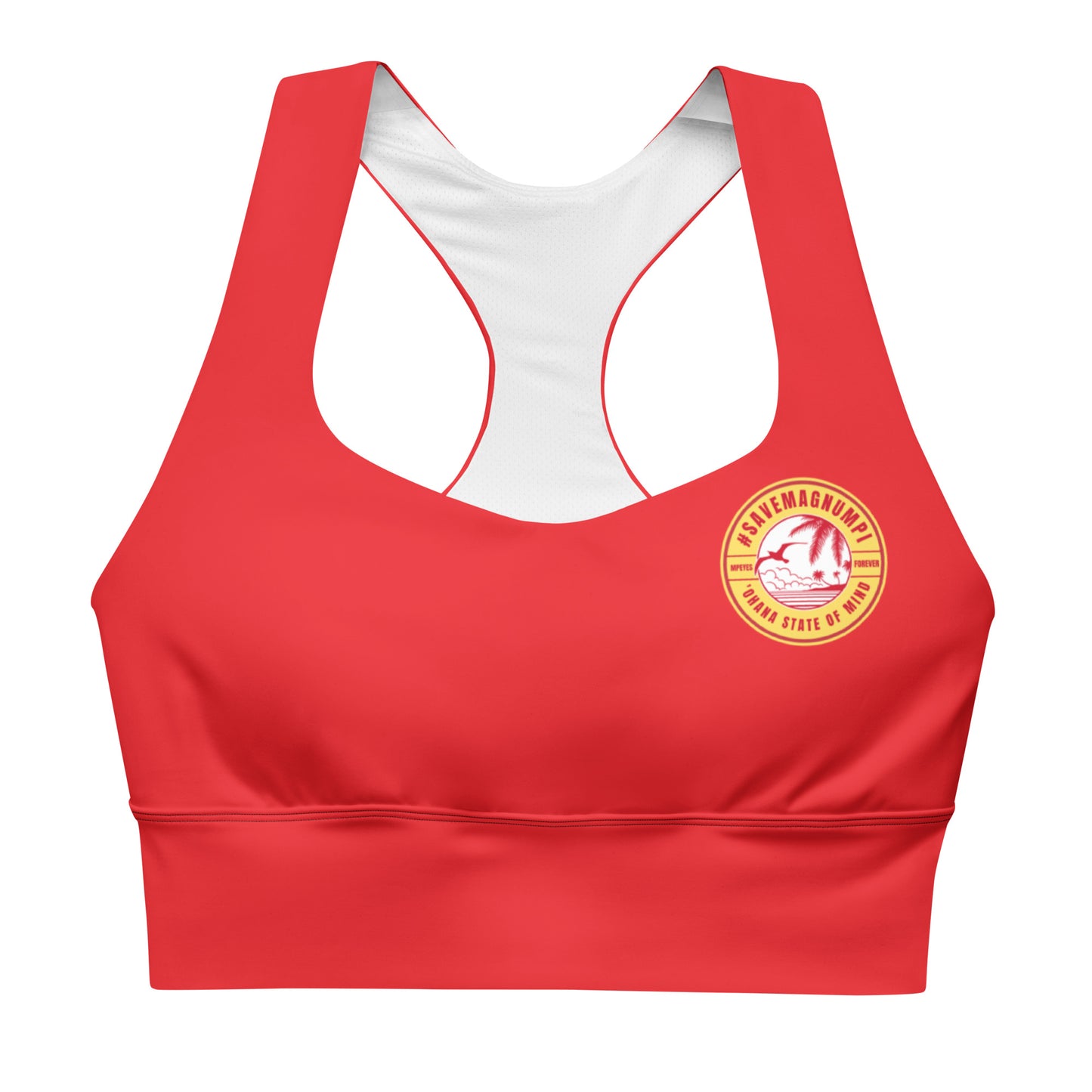 #SAVEMAGNUMPI Sports Bra - Red