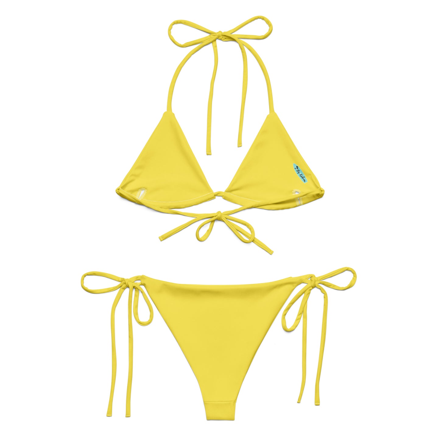 #SAVEMAGNUMPI String Bikini - Yellow