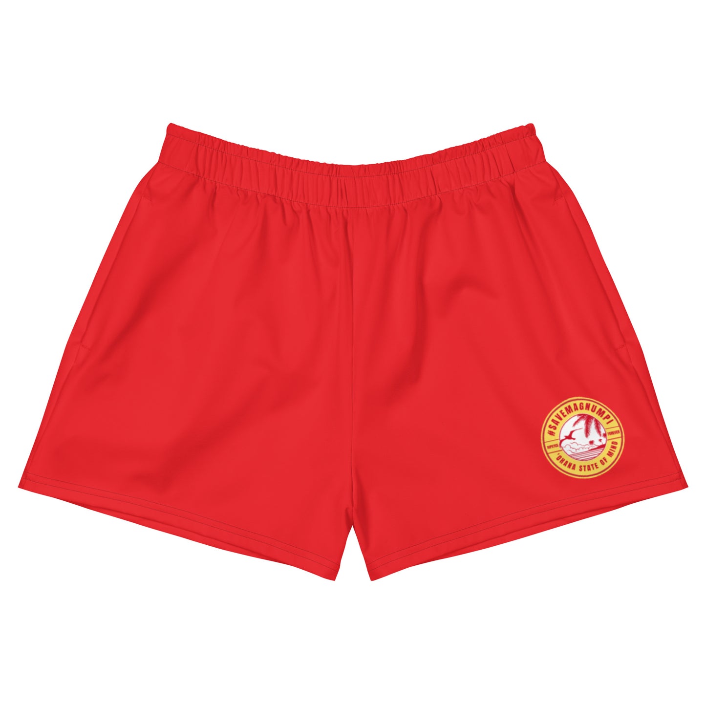 #SAVEMAGNUMPI Athletic Shorts - Red