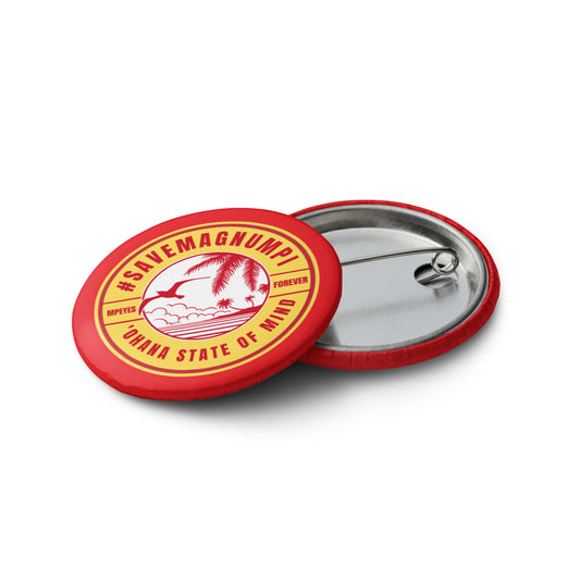 #SAVEMAGNUMPI Set of Pin Buttons