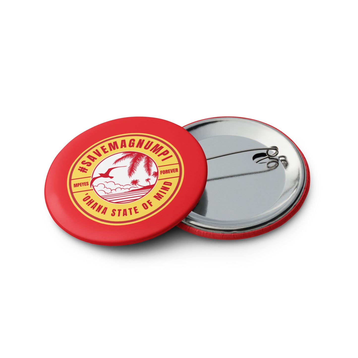 #SAVEMAGNUMPI Set of Pin Buttons