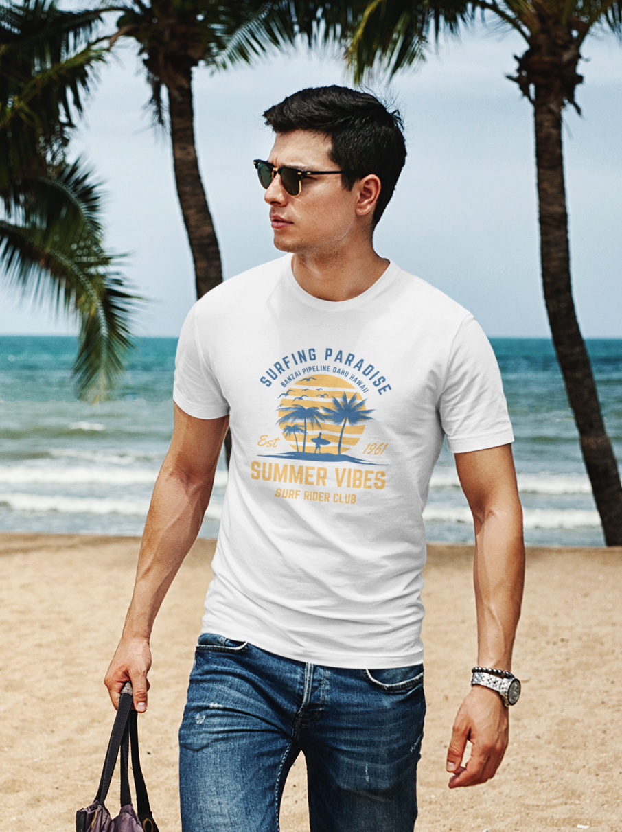 Banzai Pipeline Surfing T-shirt 34.00 bigkahunatshirts
