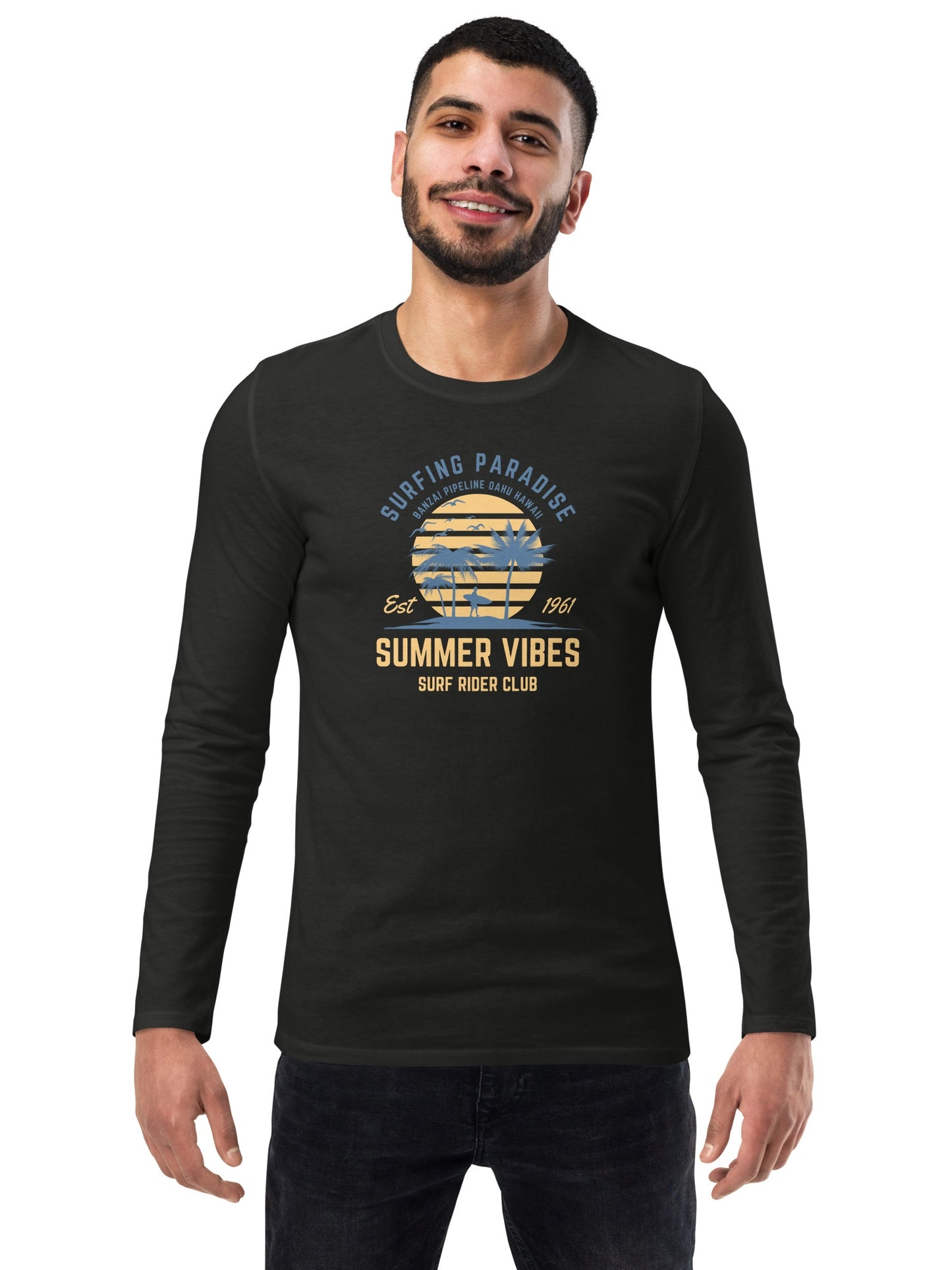 Banzai Pipeline Summer Vibes T-shirt - Long Sleeve