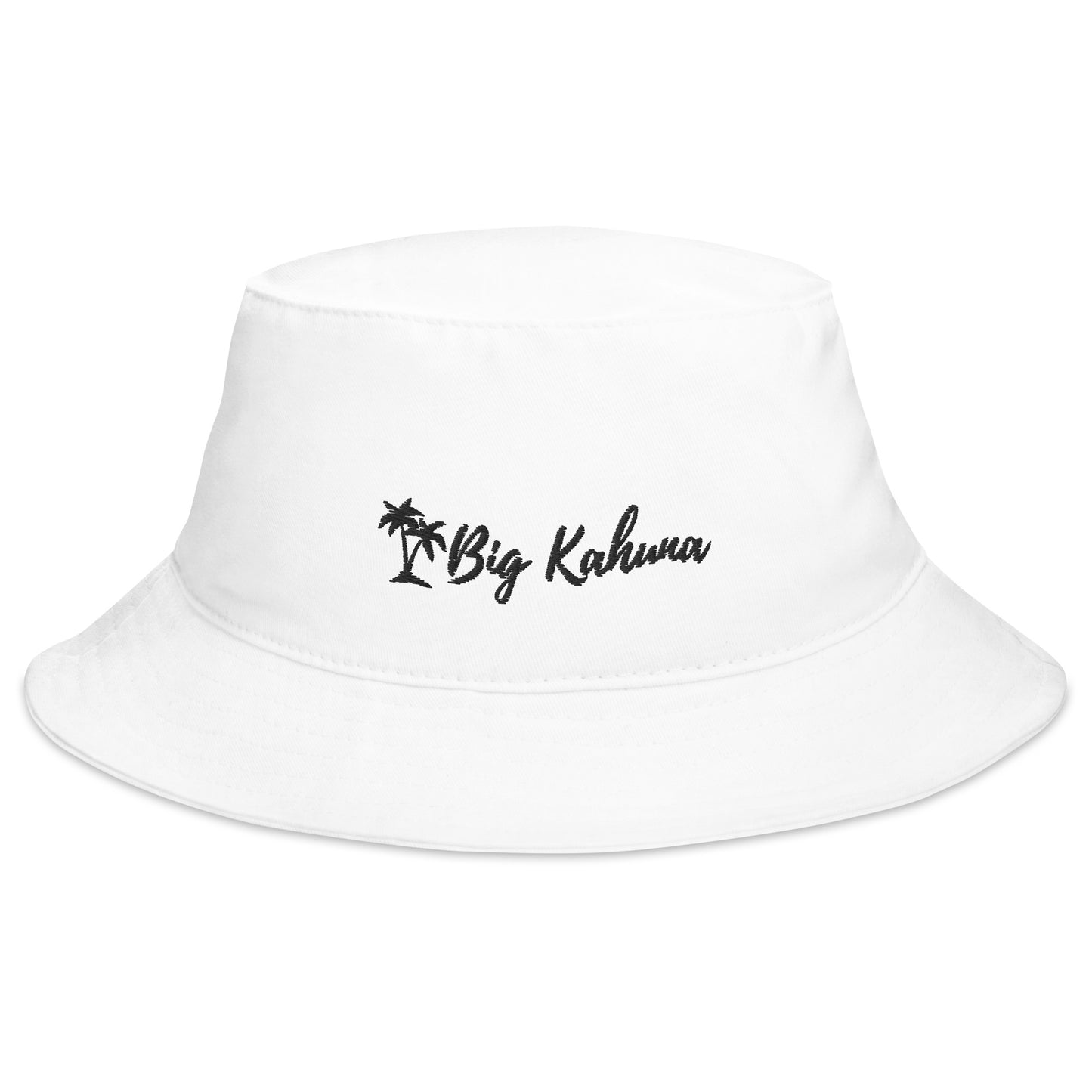 Bucket Hat - White 29.00 bigkahunatshirts