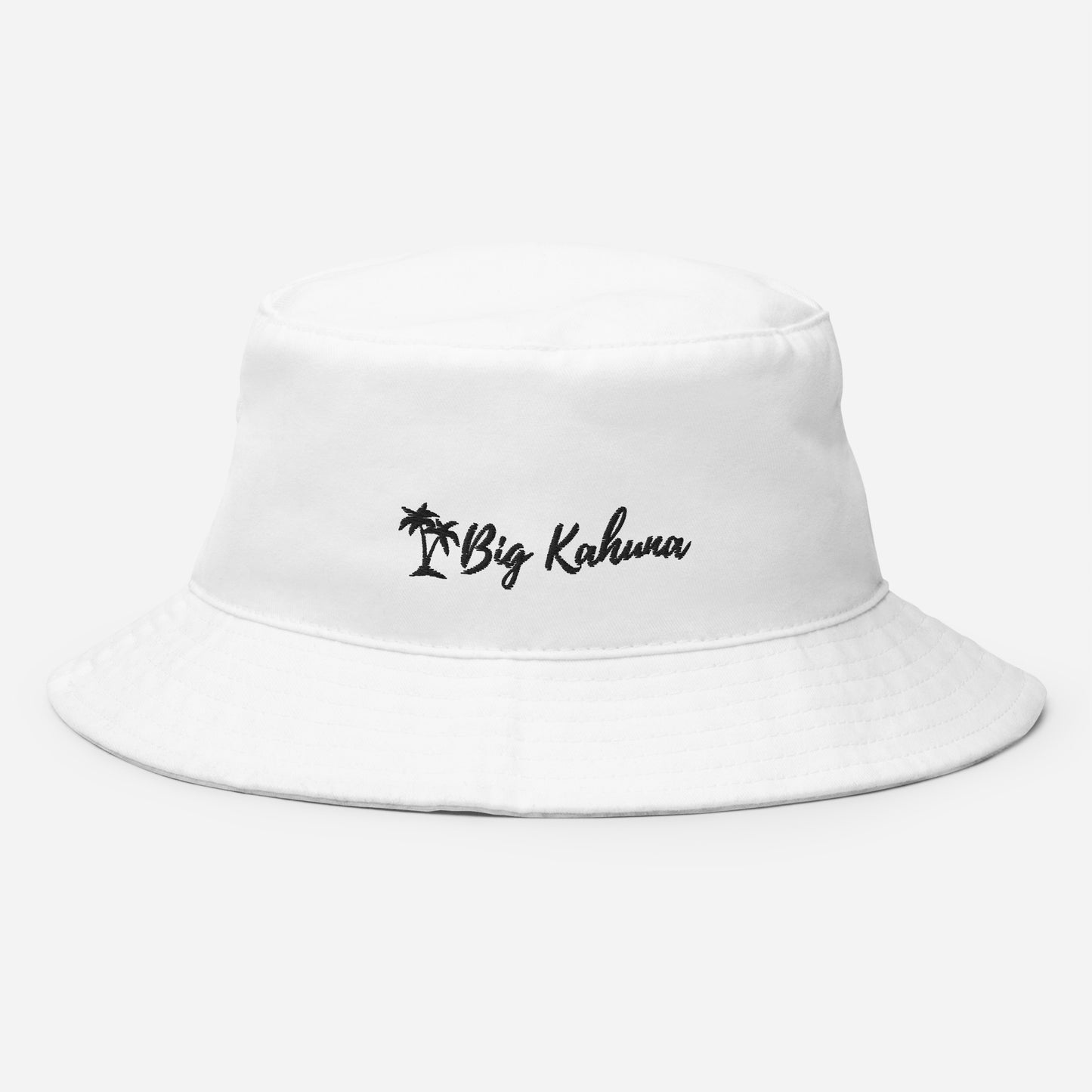 Bucket Hat - White 29.00 bigkahunatshirts