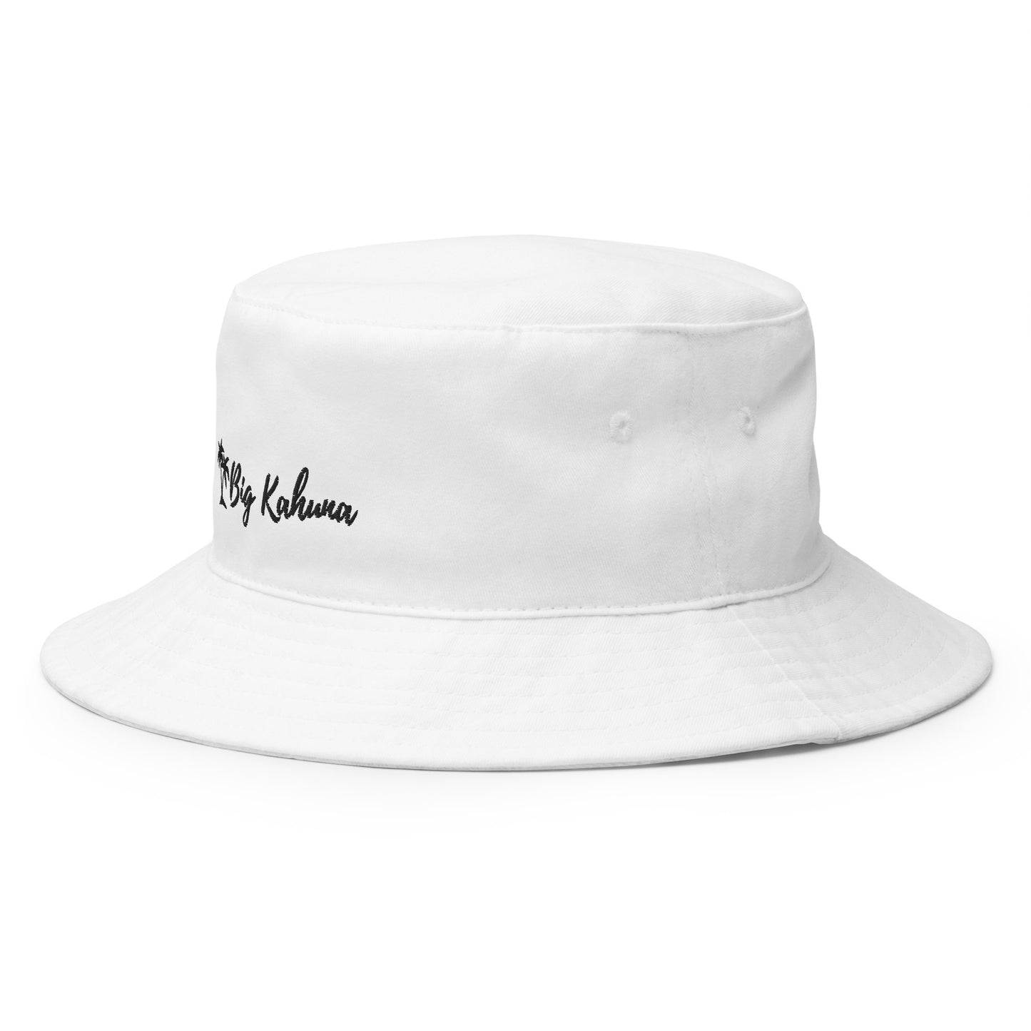 Bucket Hat - White 29.00 bigkahunatshirts