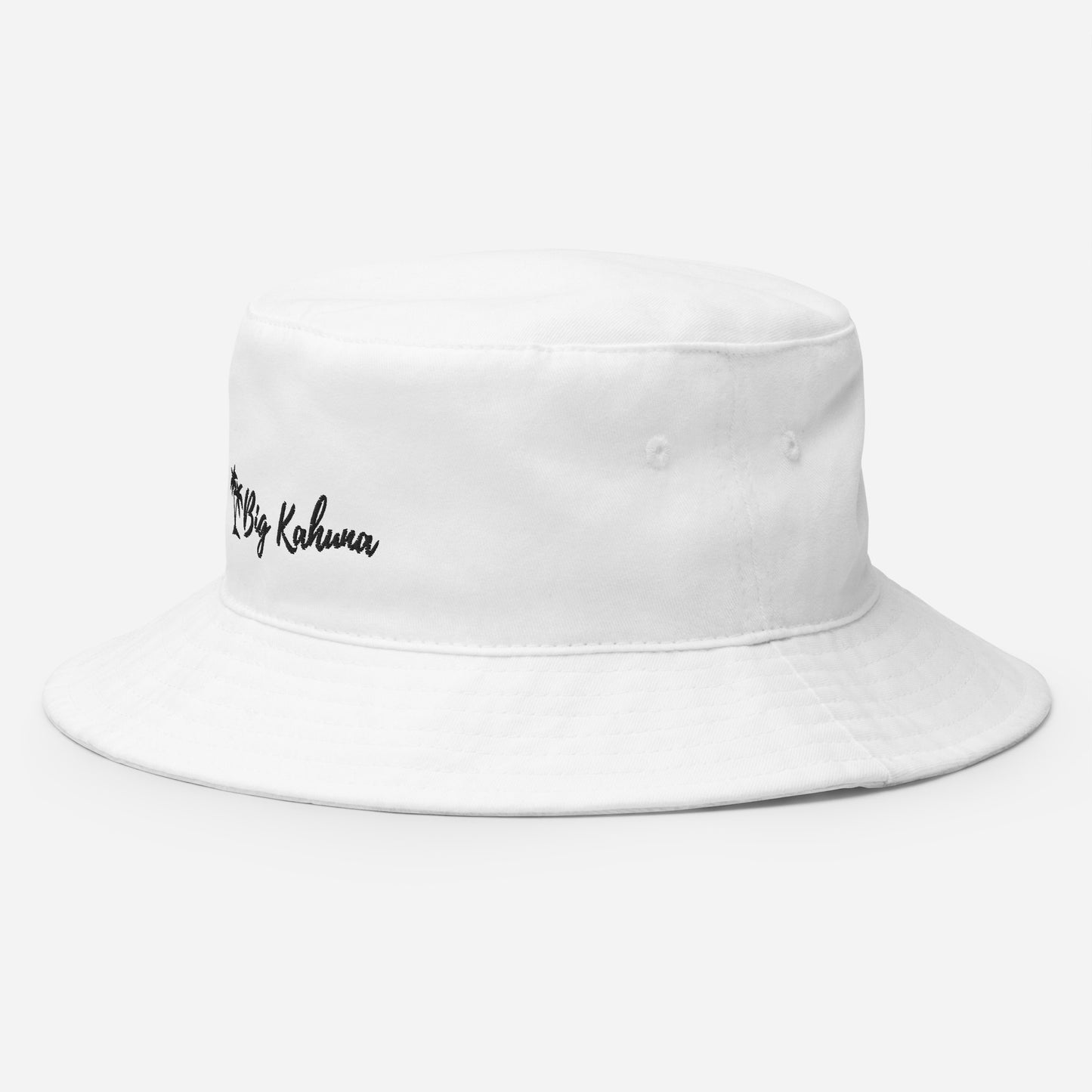 Bucket Hat - White 29.00 bigkahunatshirts