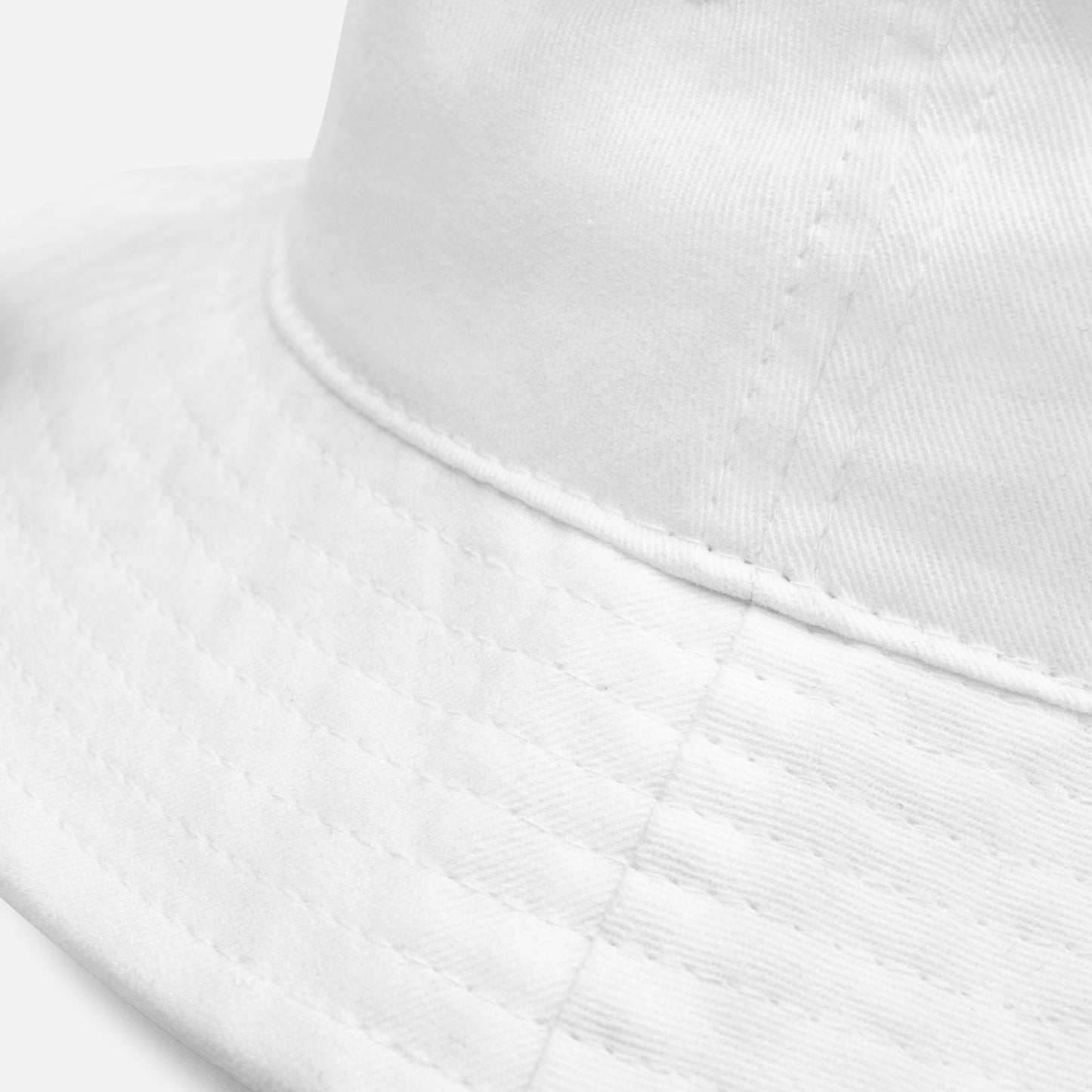Bucket Hat - White 29.00 bigkahunatshirts