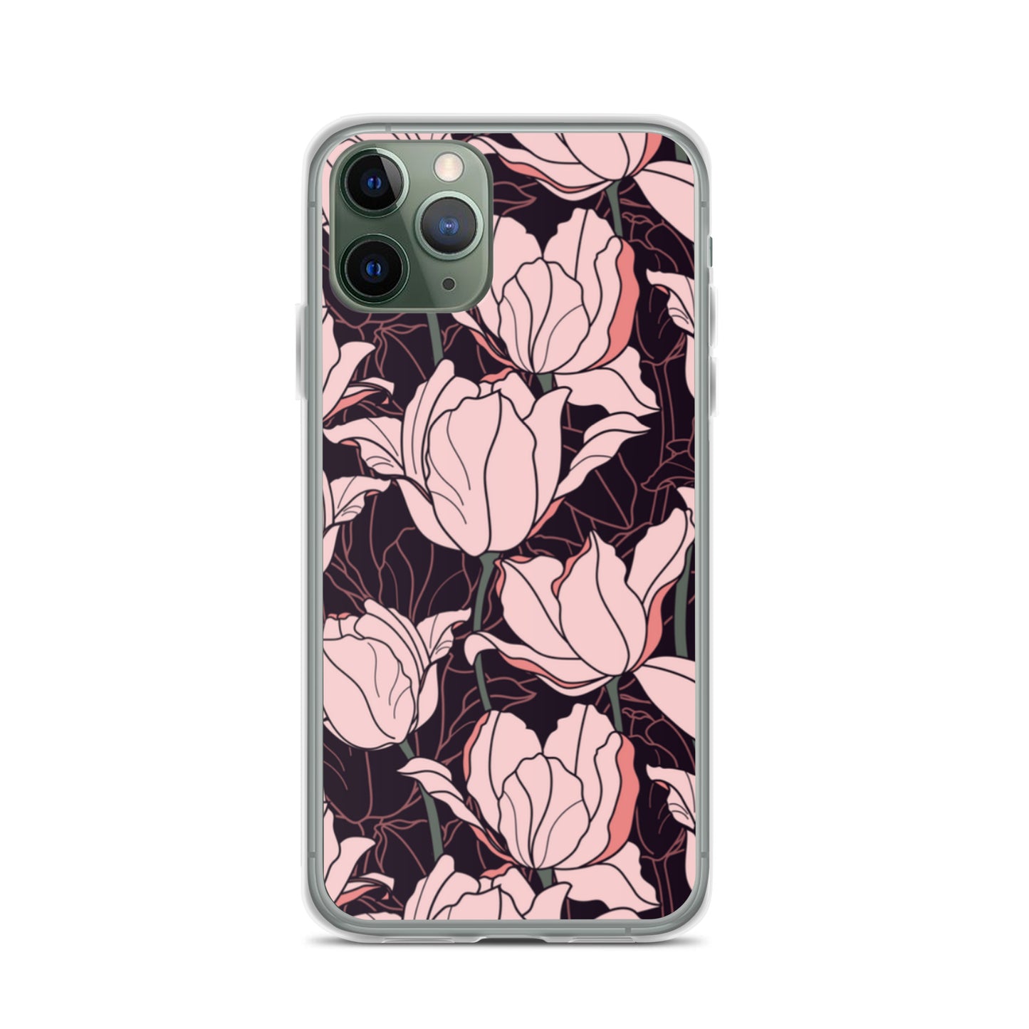 iPhone Case - Pink Flower - 17 sizes 20.00 bigkahunatshirts