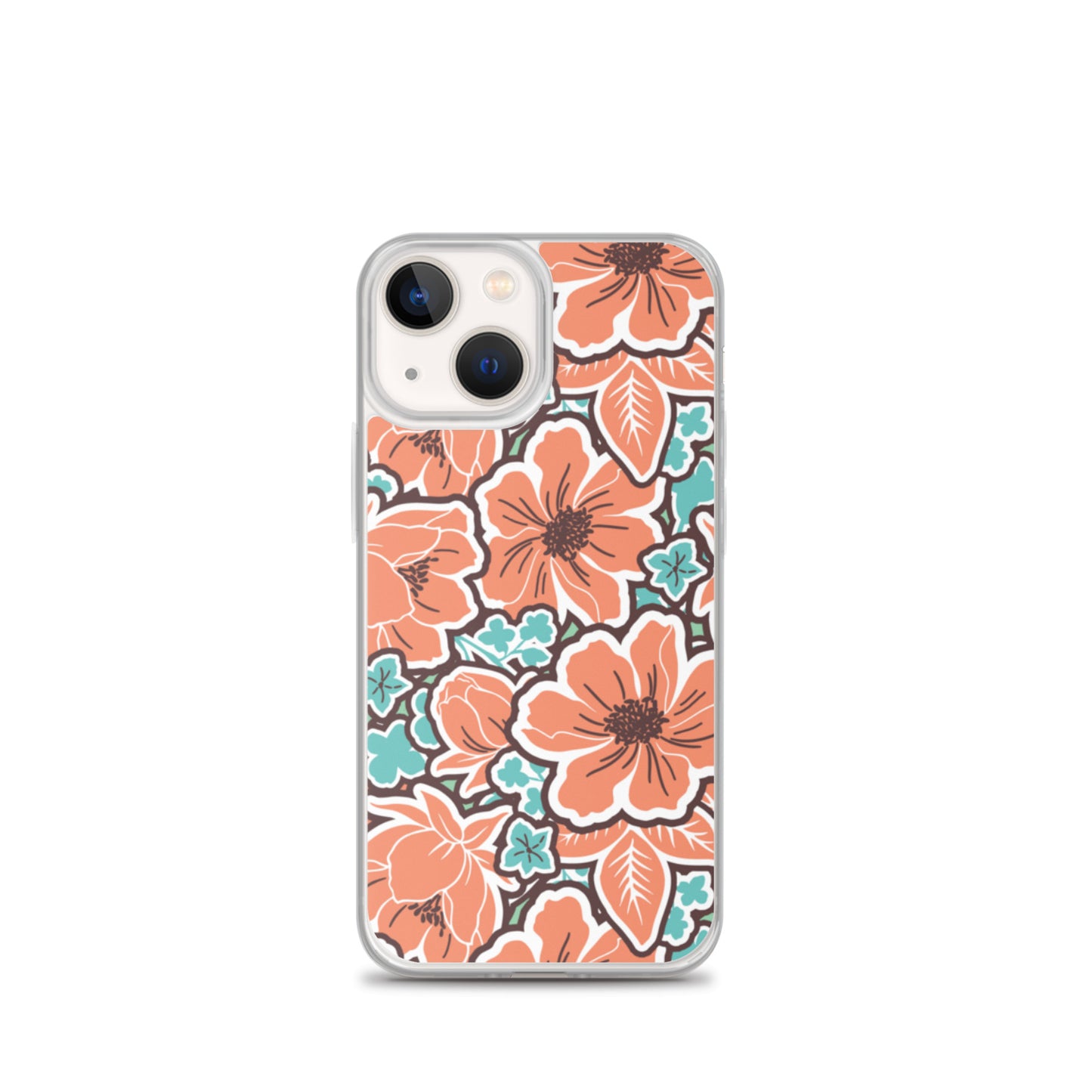 iPhone Case - Orange Hibiscus - 17 sizes 20.00 bigkahunatshirts