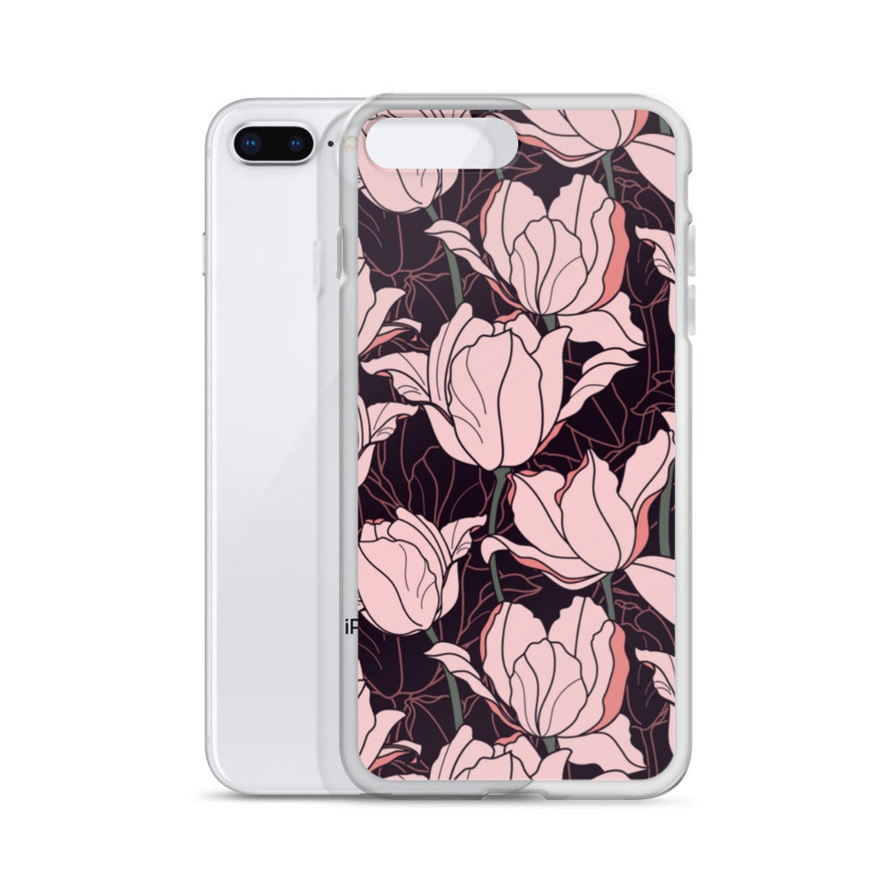 iPhone Case - Pink Flower - 17 sizes 20.00 bigkahunatshirts