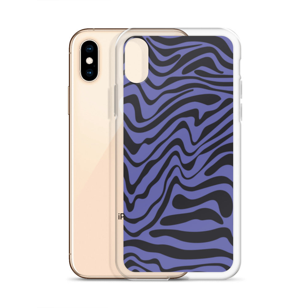 iPhone Case - Purple Black Wave - 17 sizes 20.00 bigkahunatshirts