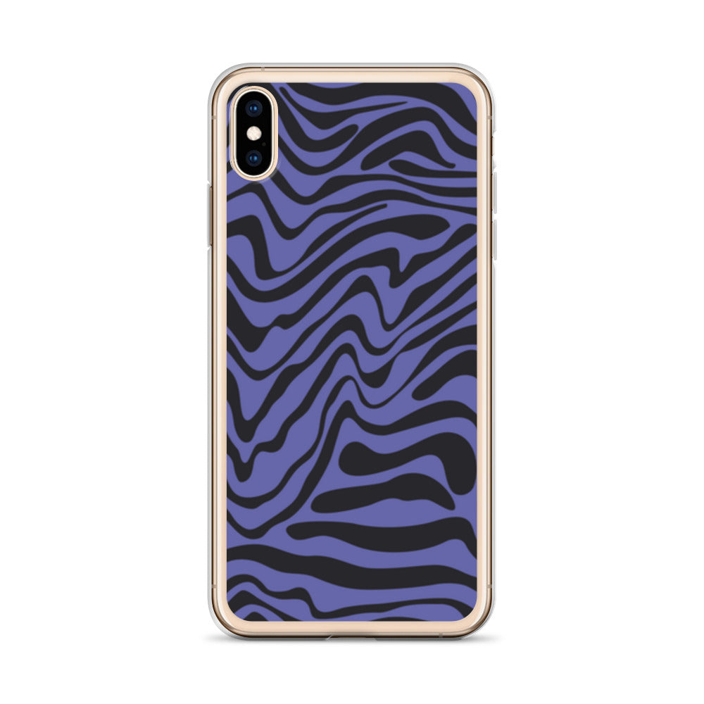 iPhone Case - Purple Black Wave - 17 sizes 20.00 bigkahunatshirts