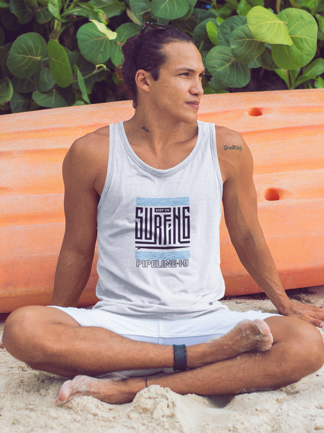 Keep on Surfing Tank Top 35.00 bigkahunatshirts