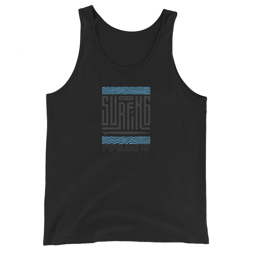 Keep on Surfing Tank Top 35.00 bigkahunatshirts