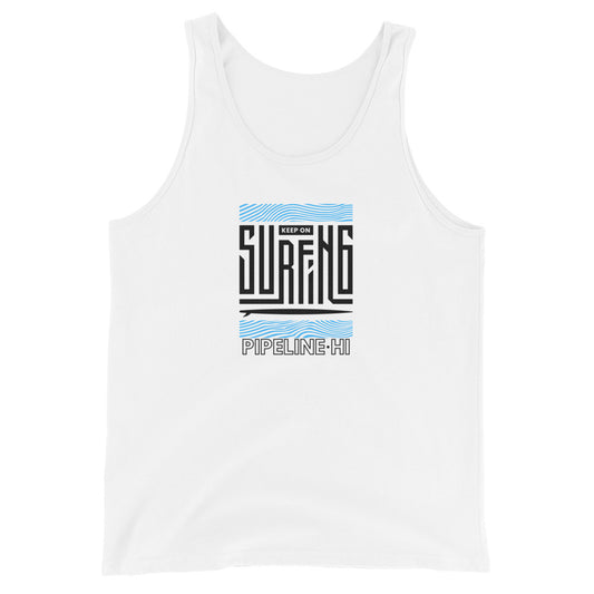 Keep on Surfing Tank Top 35.00 bigkahunatshirts