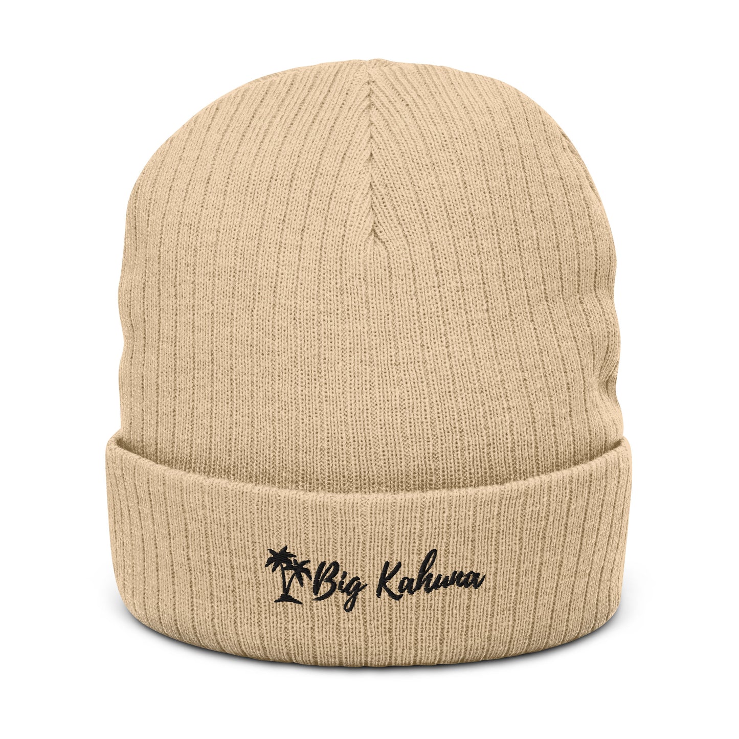 Ribbed Knit Beanie 29.00 bigkahunatshirts