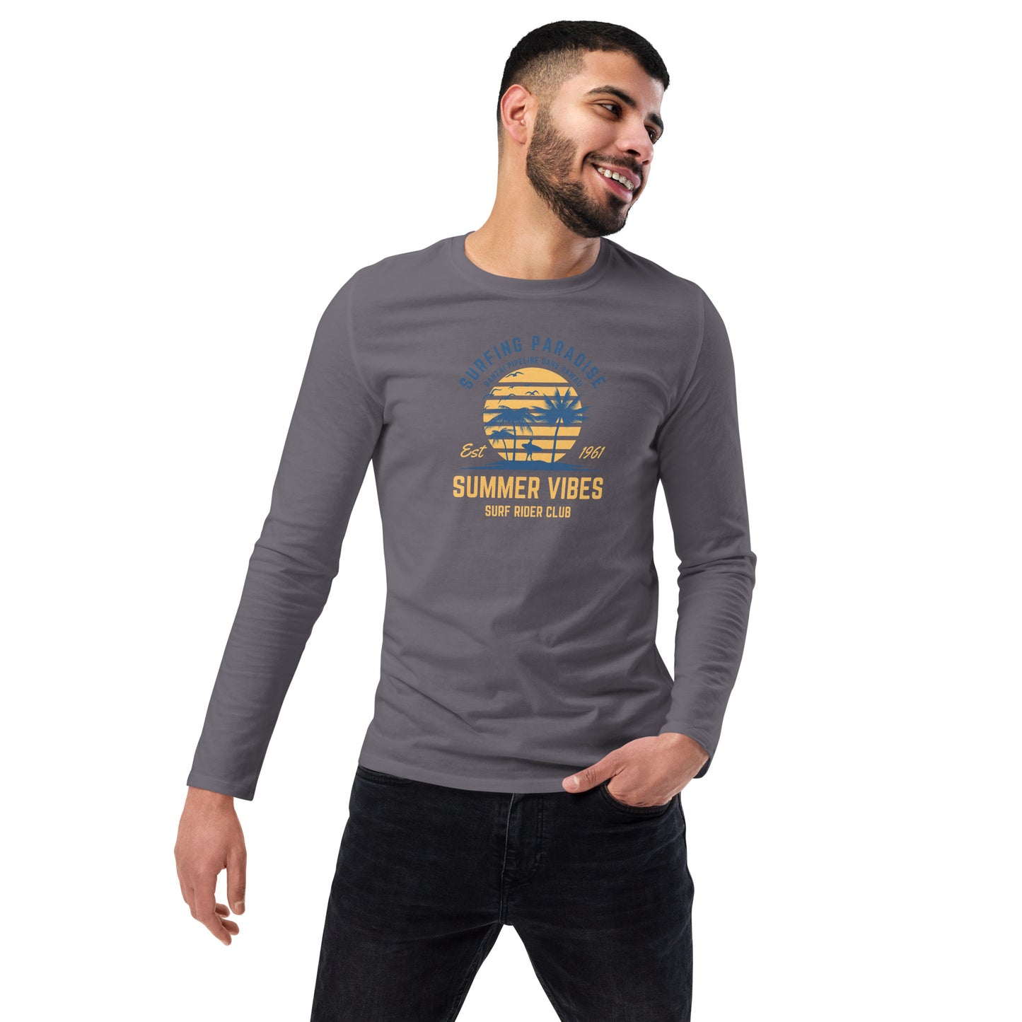 Banzai Pipeline Summer Vibes T-shirt - Long Sleeve