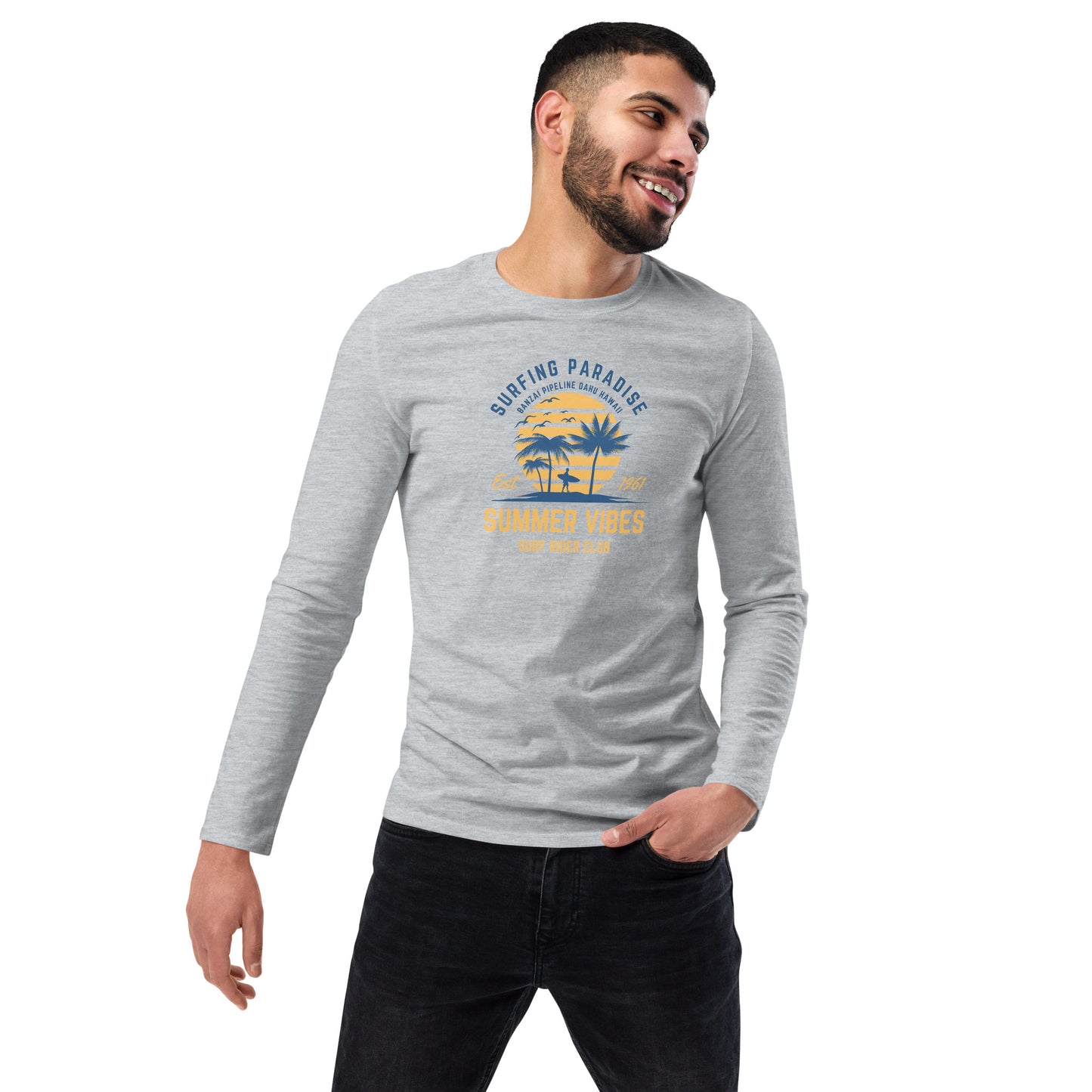 Banzai Pipeline Summer Vibes T-shirt - Long Sleeve