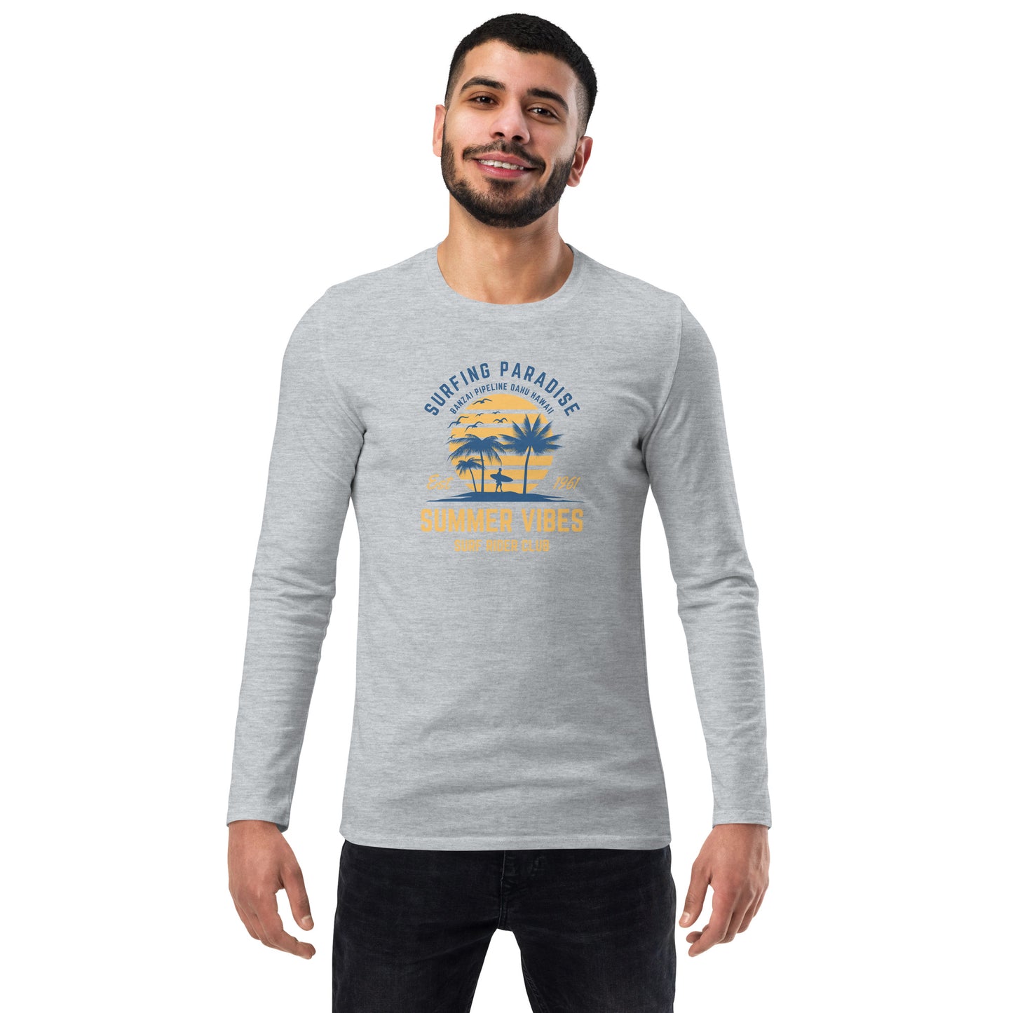 Banzai Pipeline Summer Vibes T-shirt - Long Sleeve
