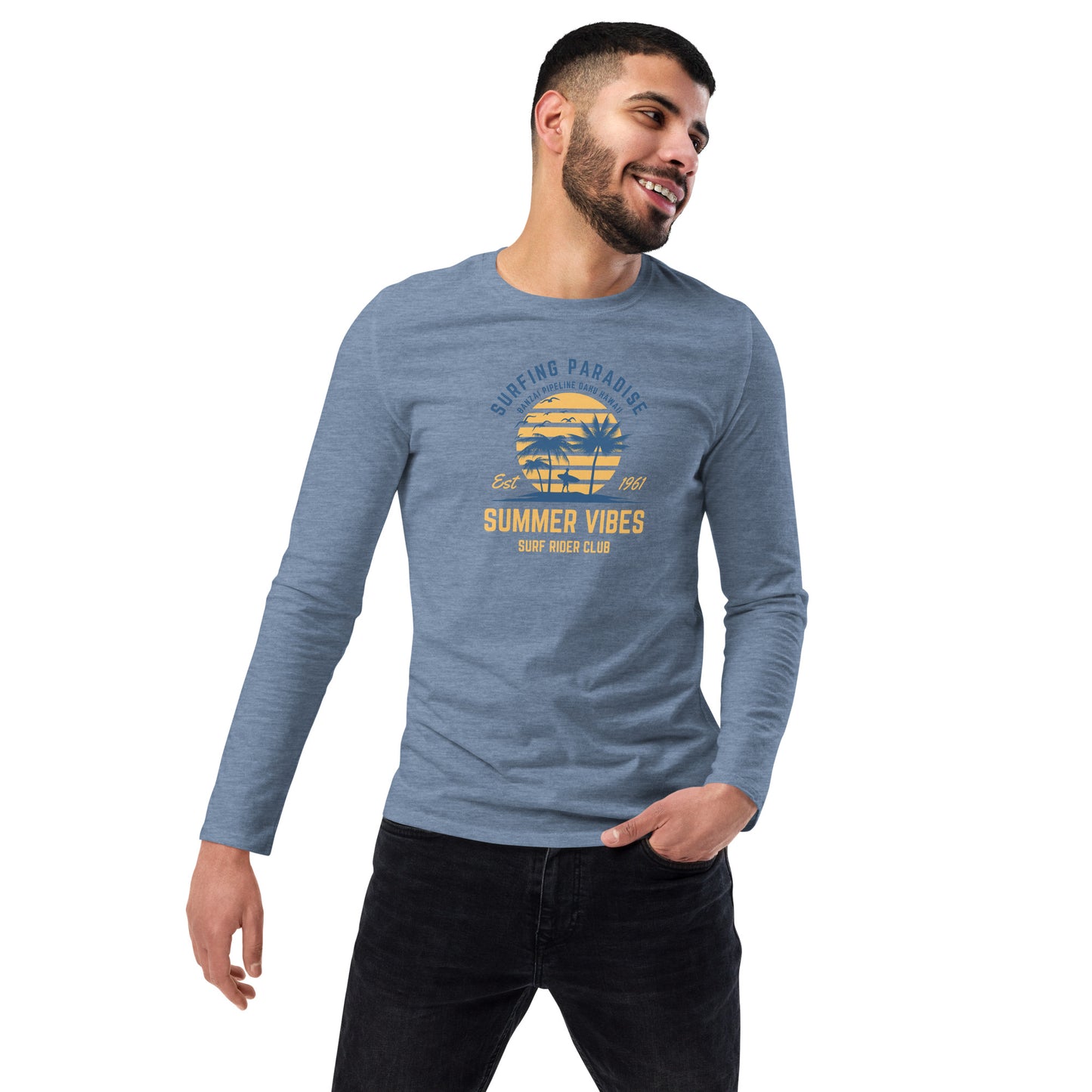 Banzai Pipeline Summer Vibes T-shirt - Long Sleeve