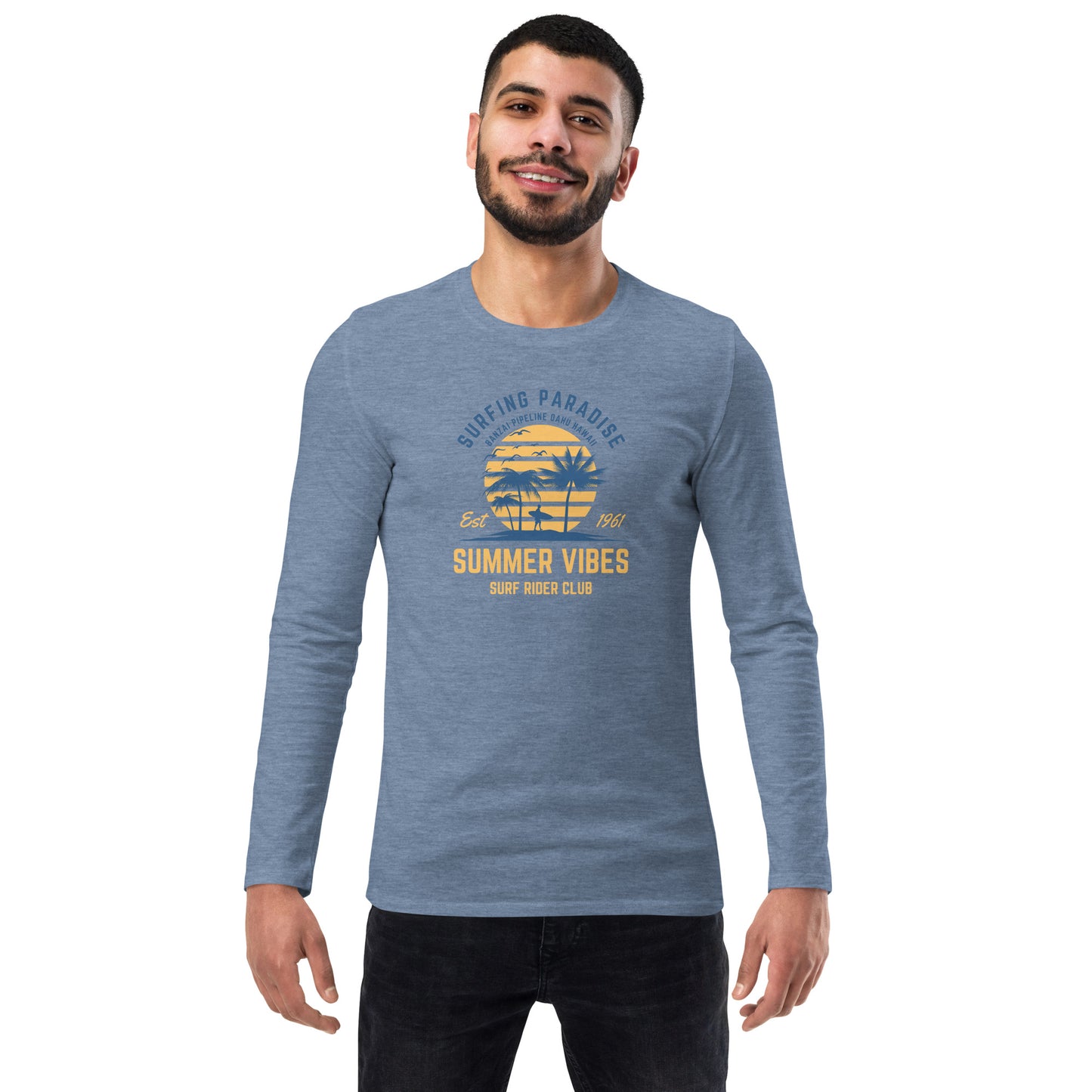 Banzai Pipeline Summer Vibes T-shirt - Long Sleeve