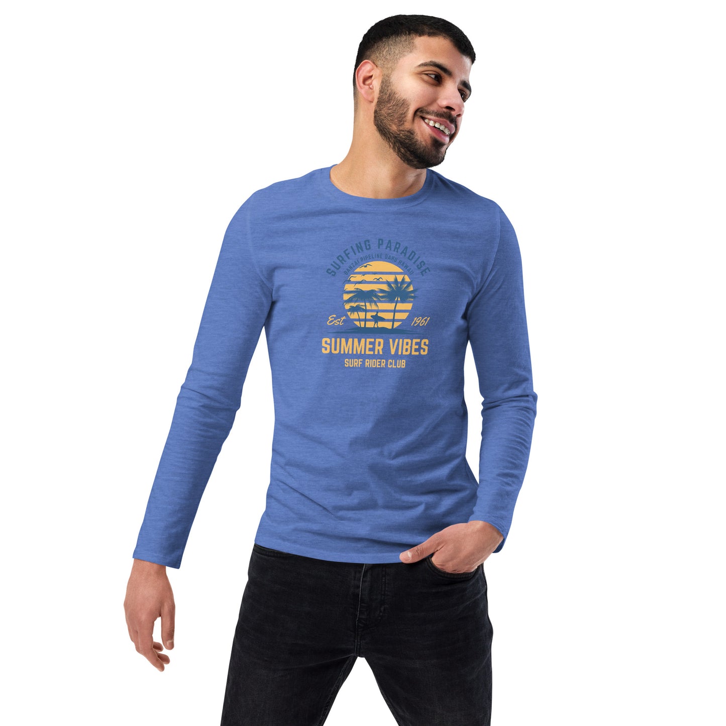 Banzai Pipeline Summer Vibes T-shirt - Long Sleeve