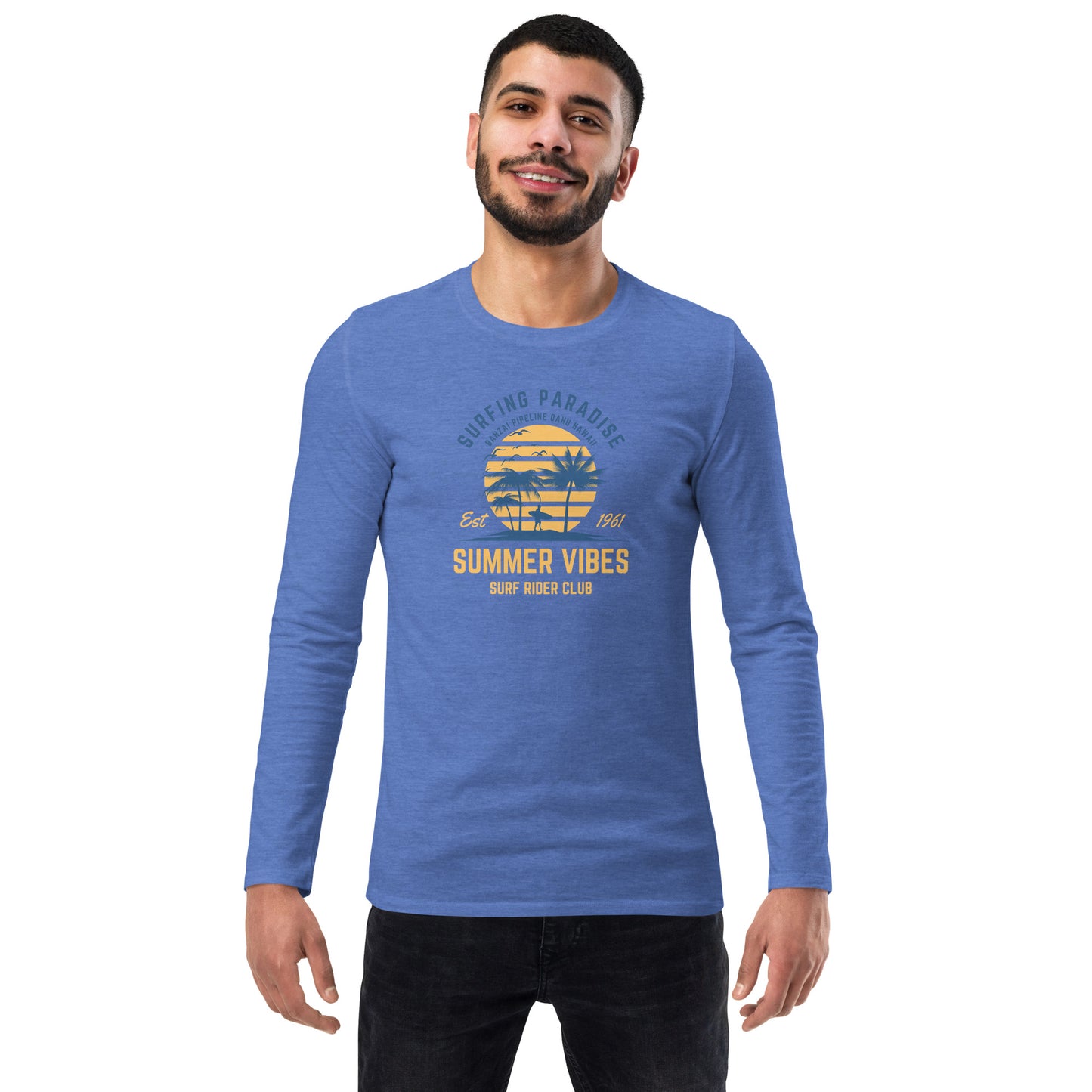 Banzai Pipeline Summer Vibes T-shirt - Long Sleeve
