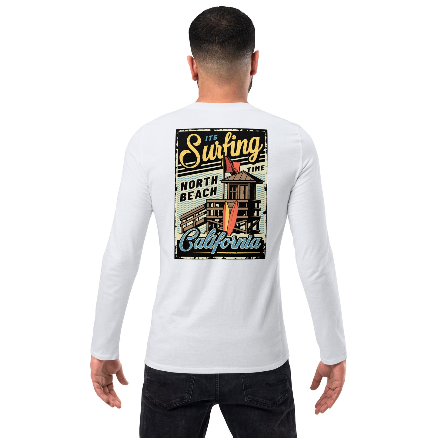 It's Surfing Time California - Long Sleeve