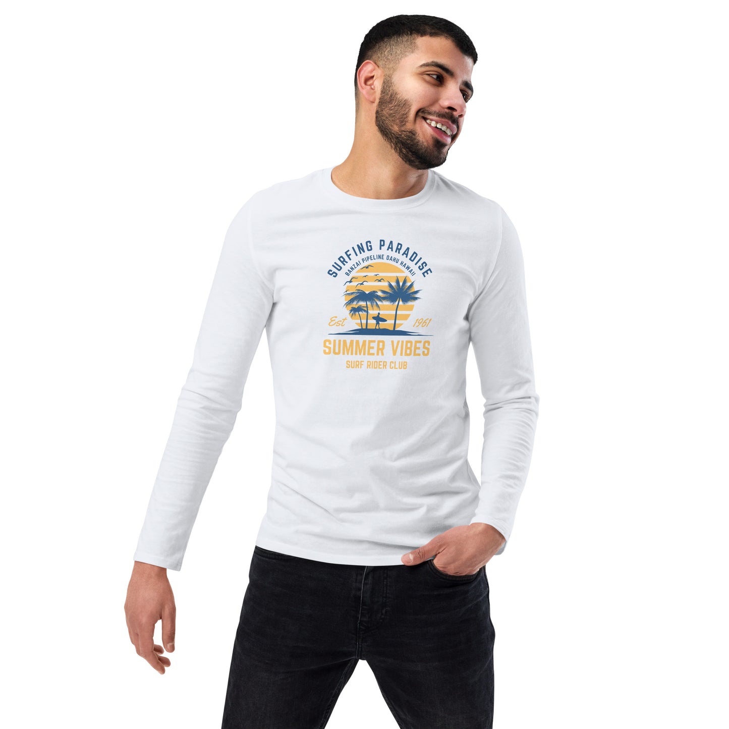Banzai Pipeline Summer Vibes T-shirt - Long Sleeve