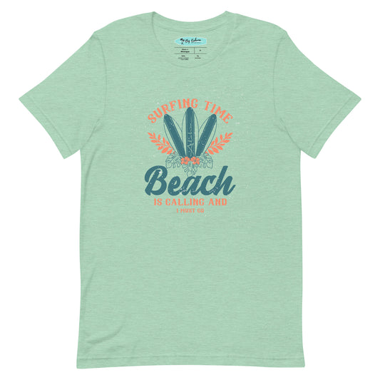 Surfing Time T-shirt 30.00 bigkahunatshirts