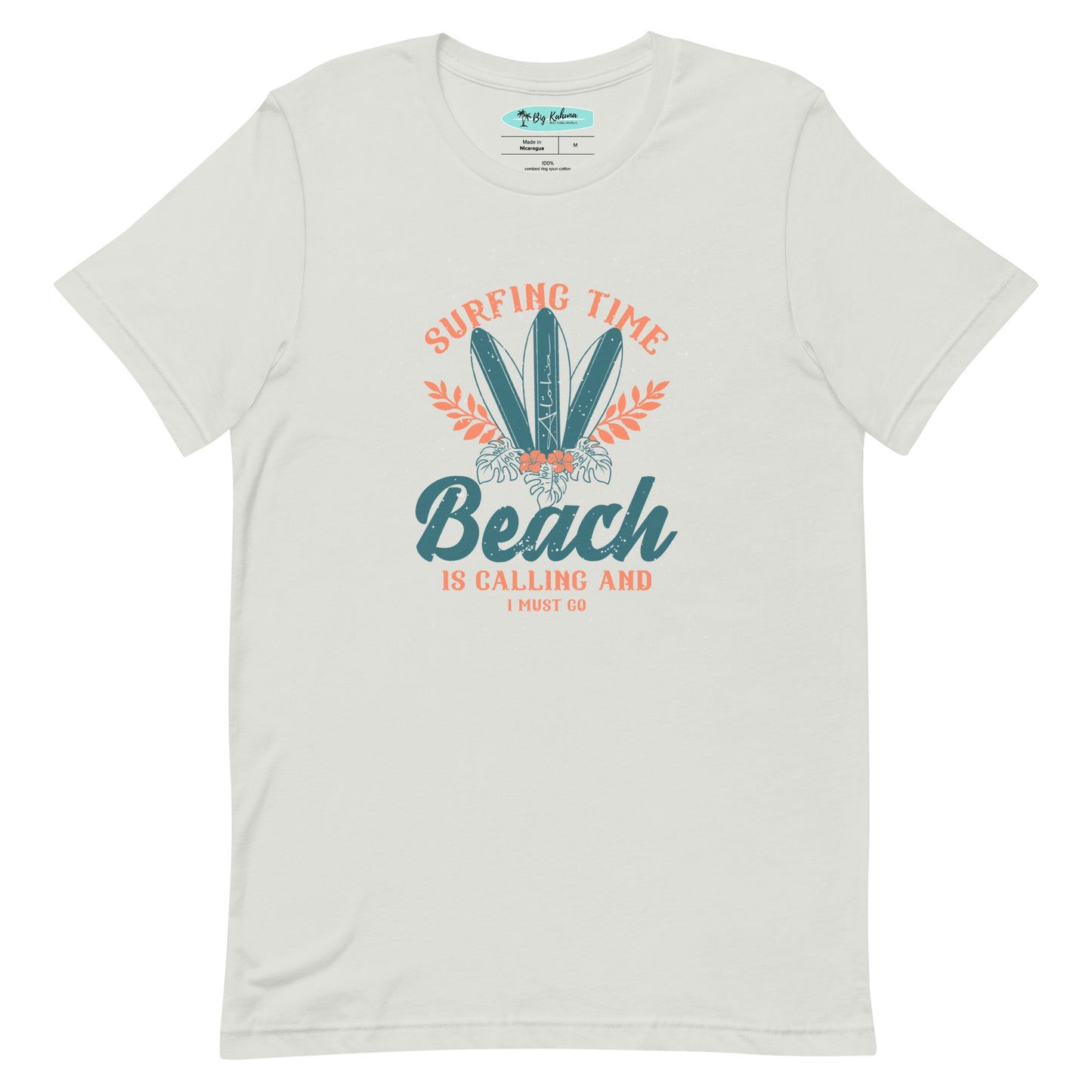 Surfing Time T-shirt 30.00 bigkahunatshirts