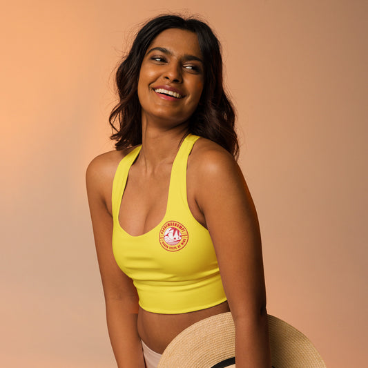 #SAVEMAGNUMPI Sports Bra - Yellow