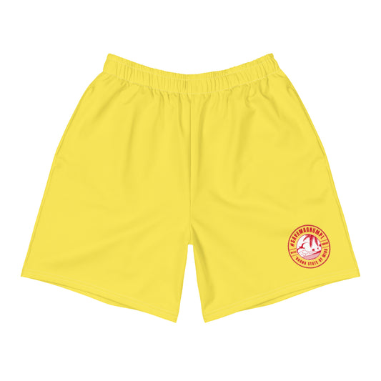 #SAVEMAGNUMPI Athletic Shorts - Yellow