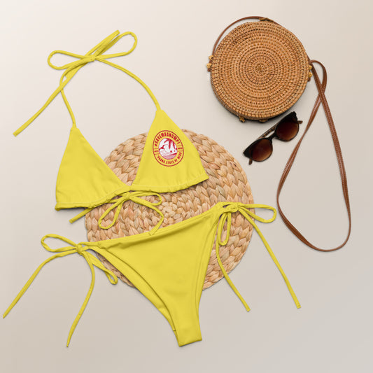 #SAVEMAGNUMPI String Bikini - Yellow