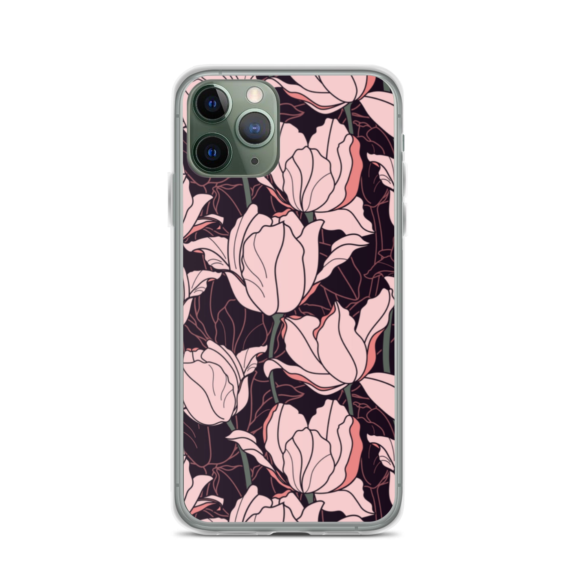 iPhone Case - Pink Flower - 17 sizes  20.00 bigkahunatshirts