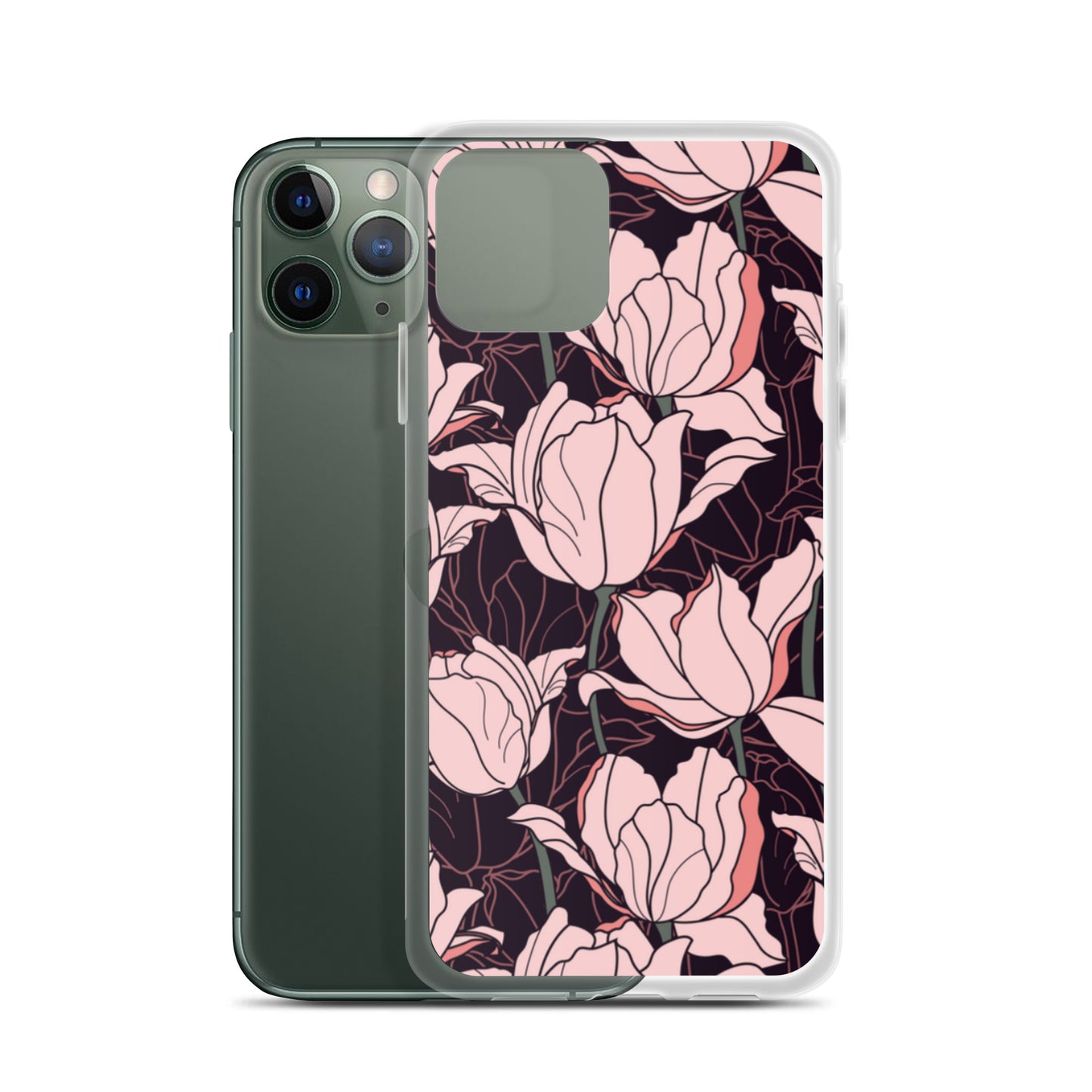 iPhone Case - Pink Flower - 17 sizes  20.00 bigkahunatshirts