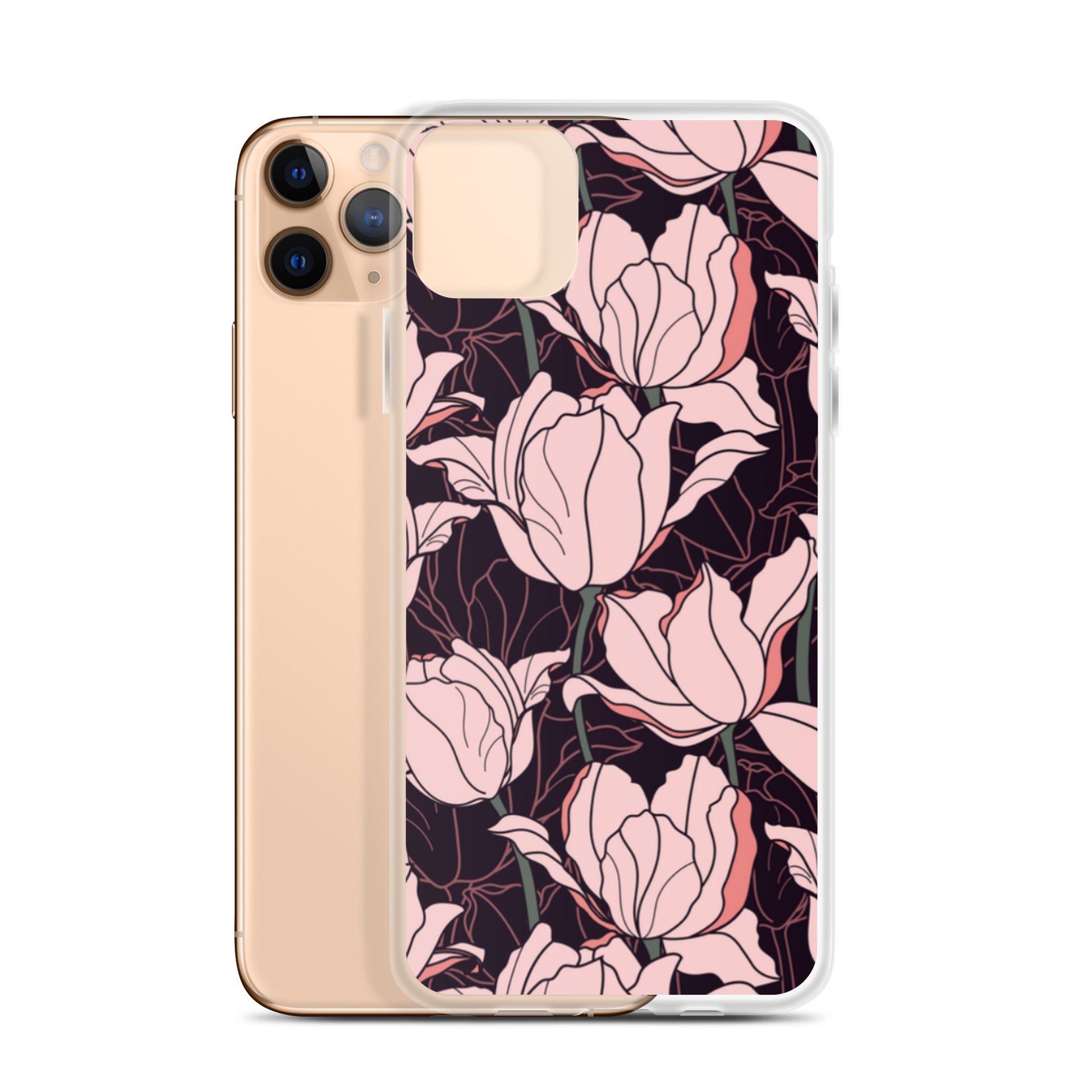 iPhone Case - Pink Flower - 17 sizes  20.00 bigkahunatshirts