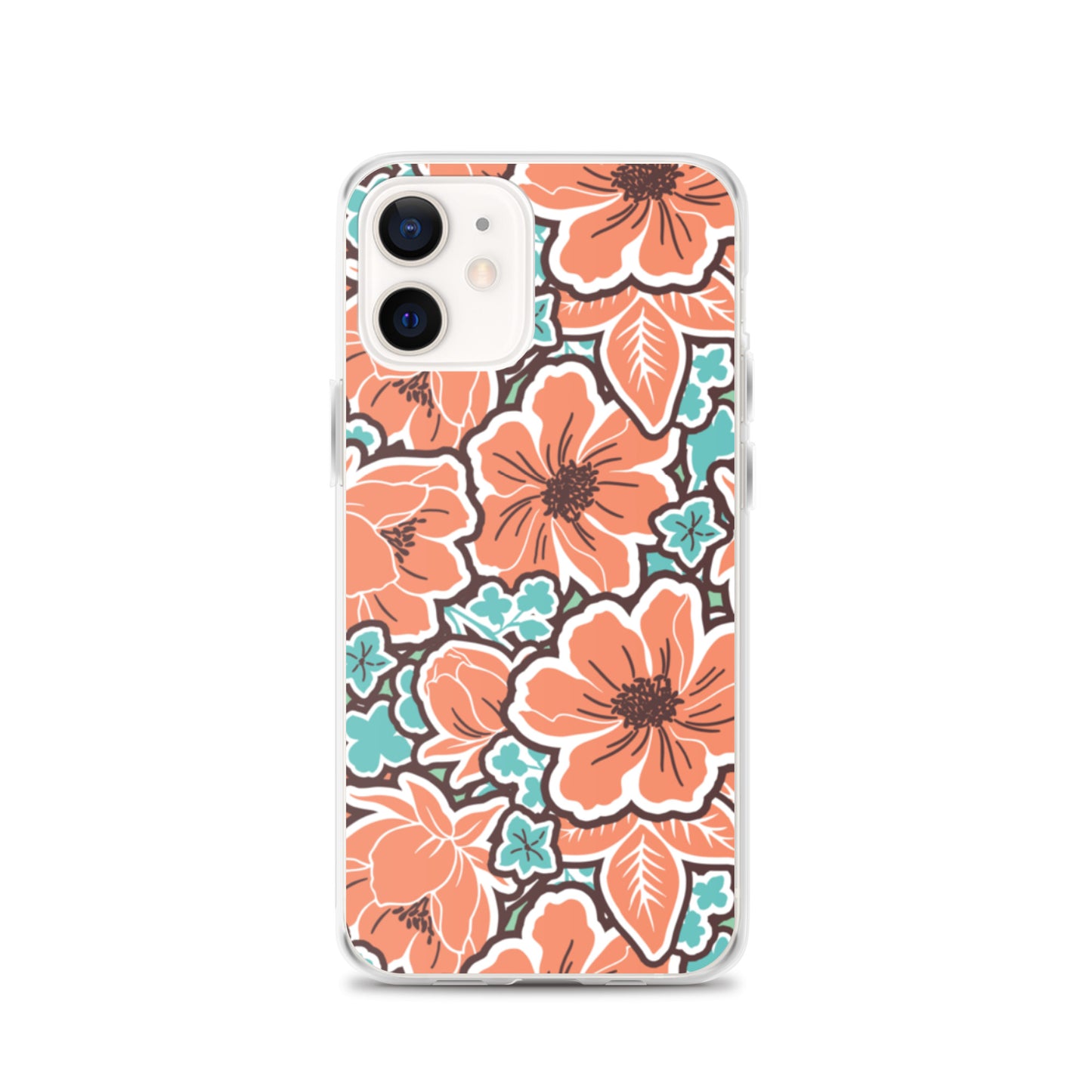 iPhone Case - Orange Hibiscus - 17 sizes  20.00 bigkahunatshirts