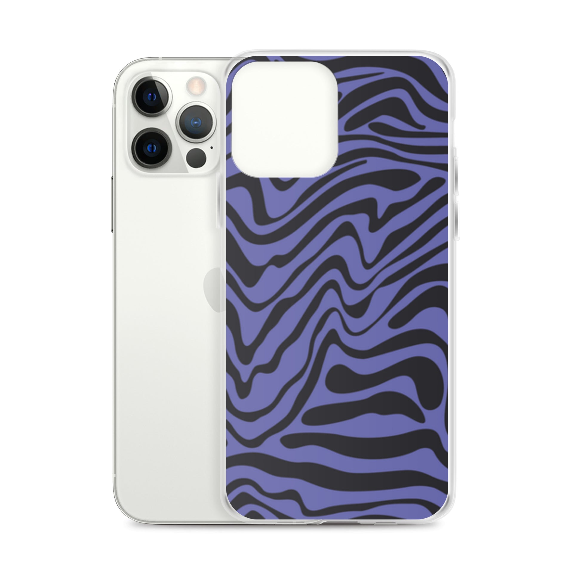 iPhone Case - Purple Black Wave - 17 sizes  20.00 bigkahunatshirts