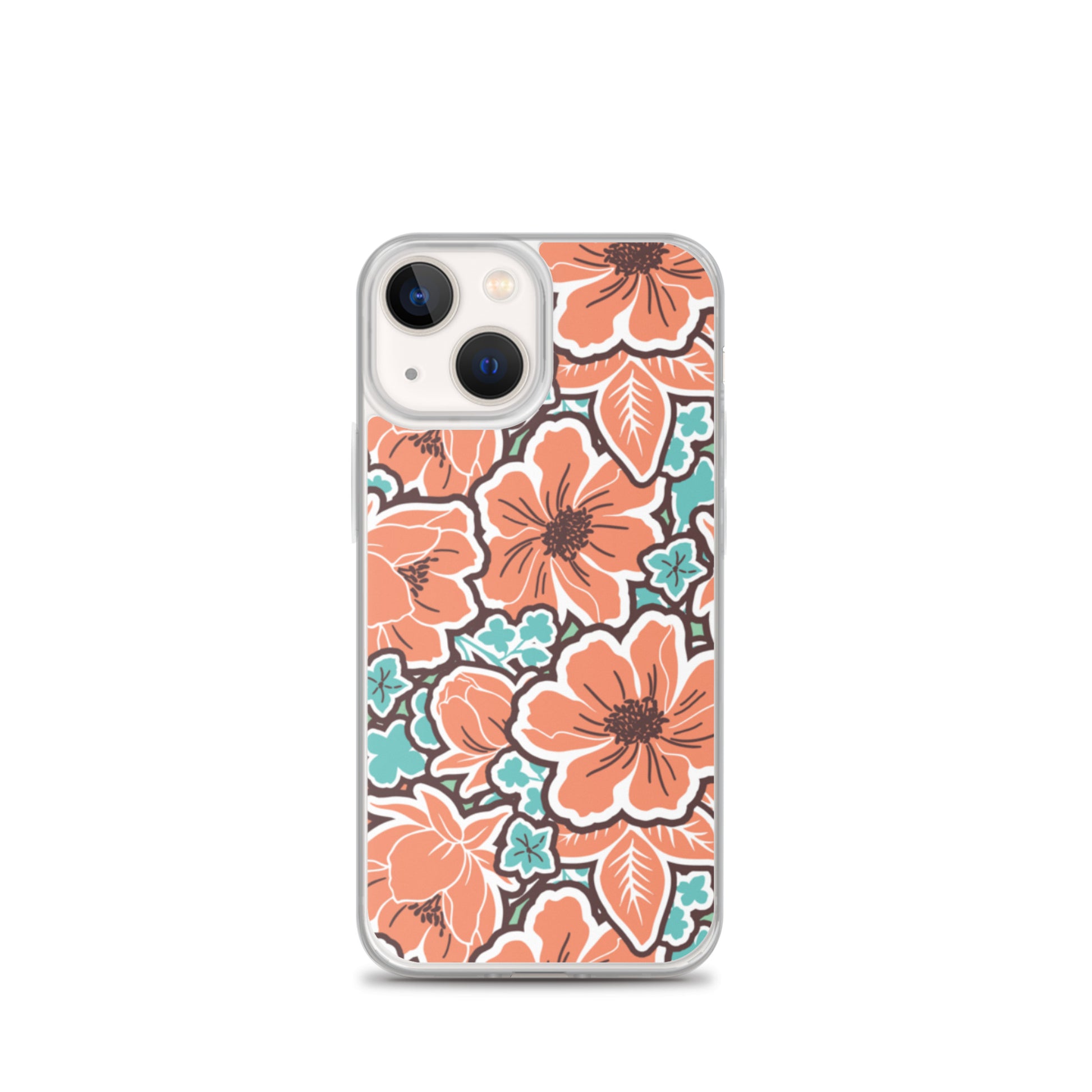 iPhone Case - Orange Hibiscus - 17 sizes  20.00 bigkahunatshirts