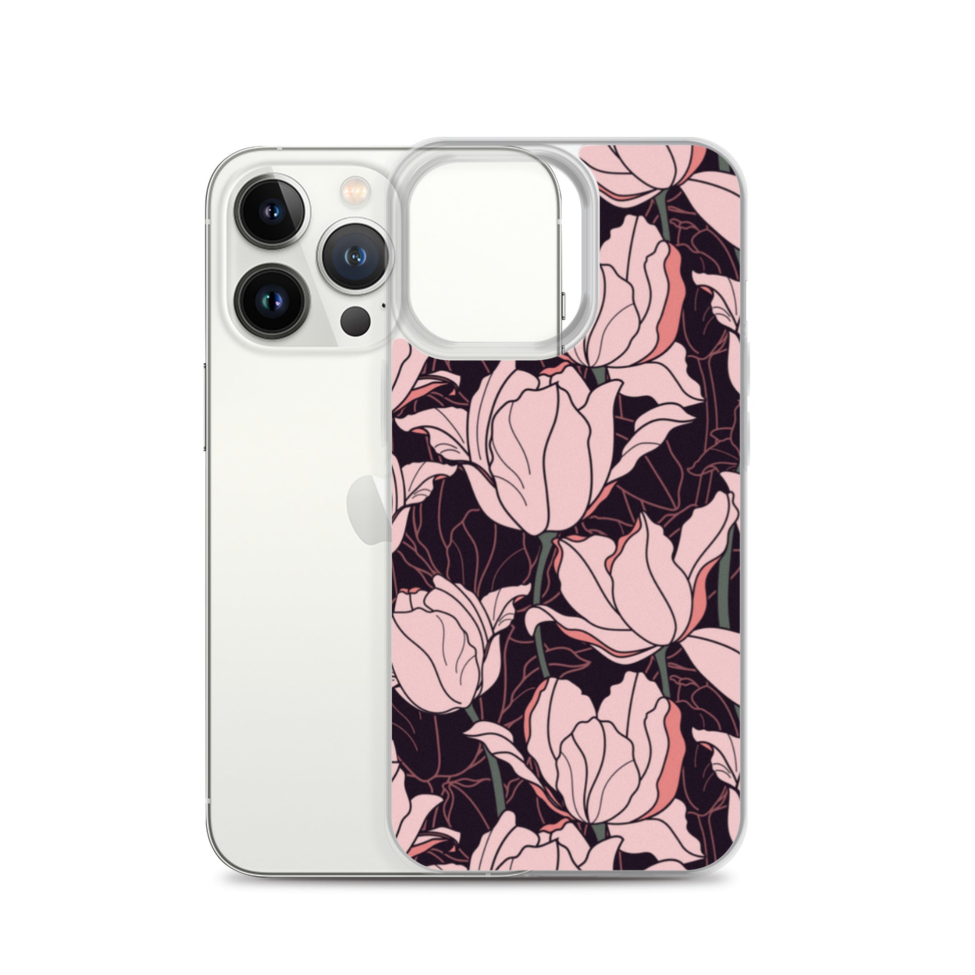 iPhone Case - Pink Flower - 17 sizes  20.00 bigkahunatshirts