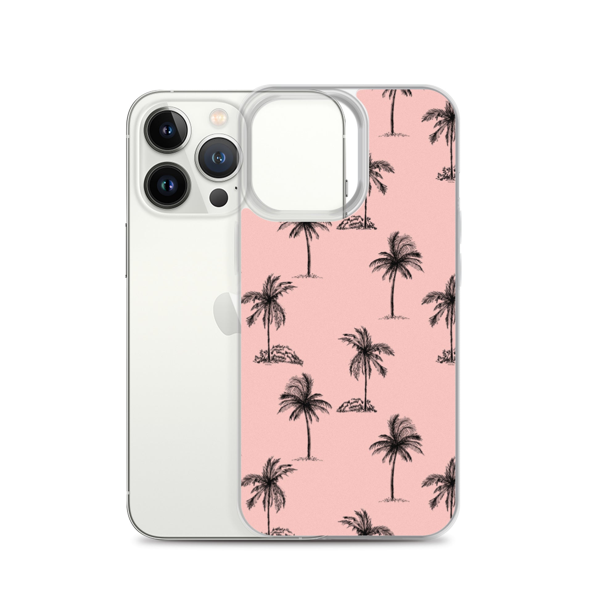 iPhone Case - Pink Palm Trees - 17 sizes  20.00 bigkahunatshirts