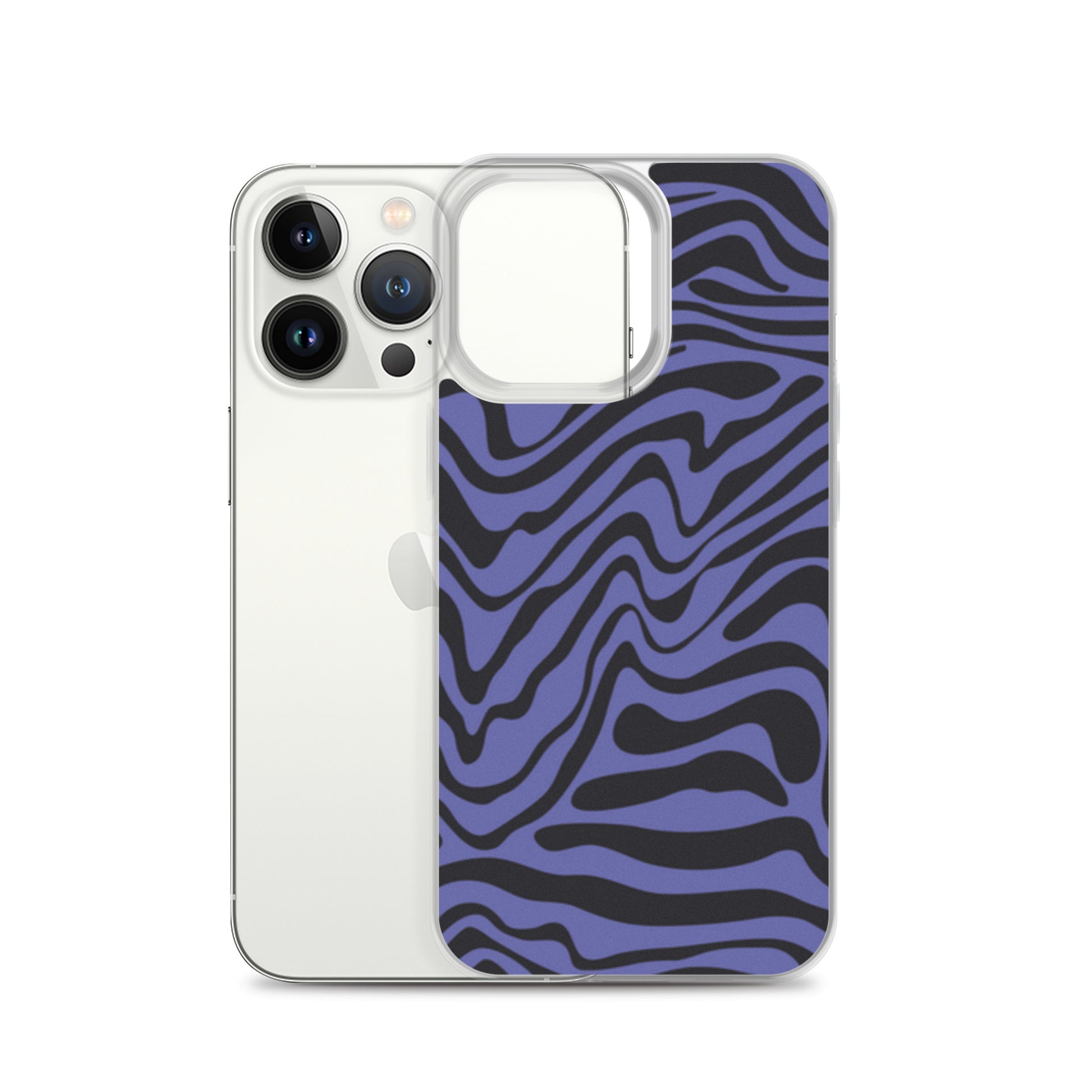 iPhone Case - Purple Black Wave - 17 sizes  20.00 bigkahunatshirts