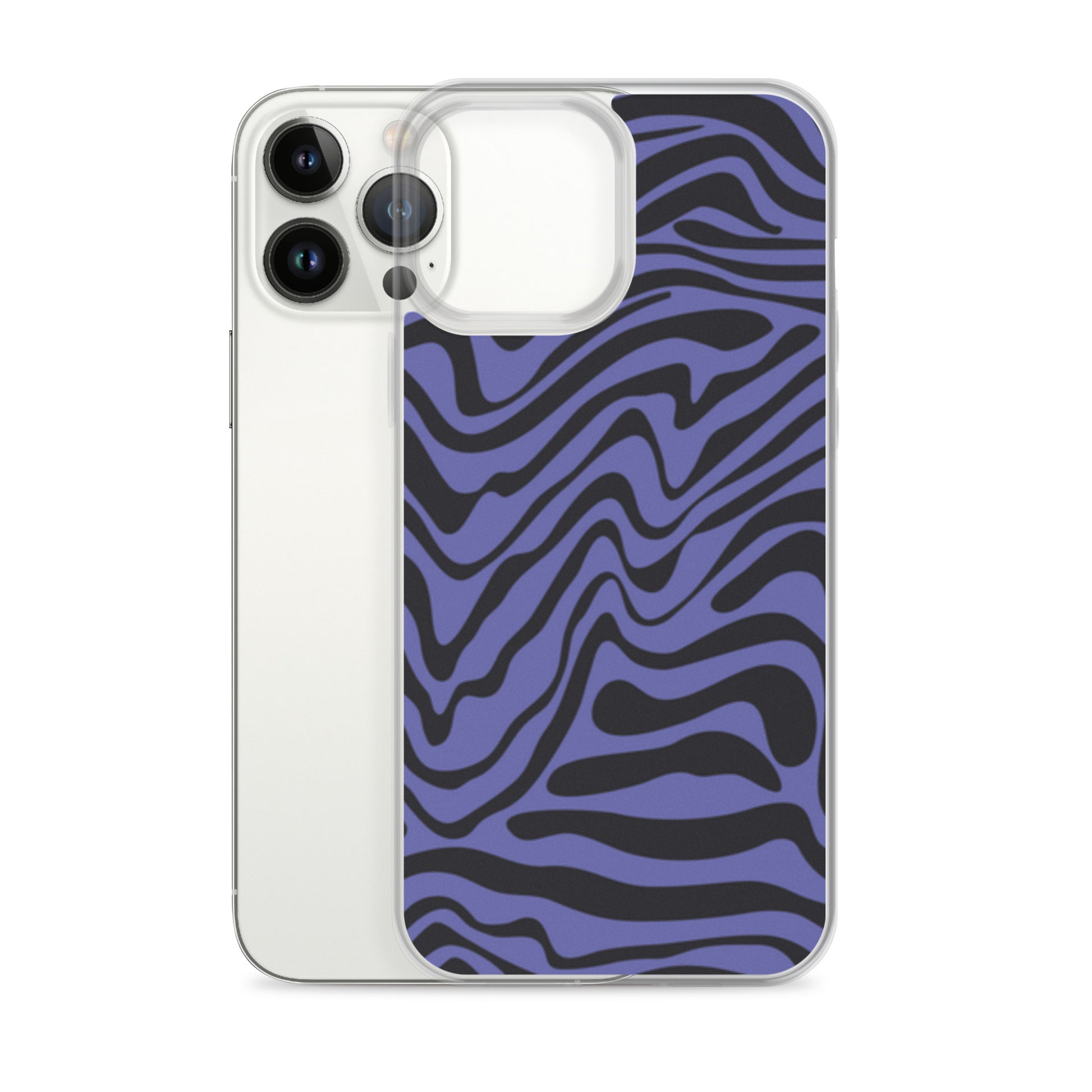 iPhone Case - Purple Black Wave - 17 sizes  20.00 bigkahunatshirts