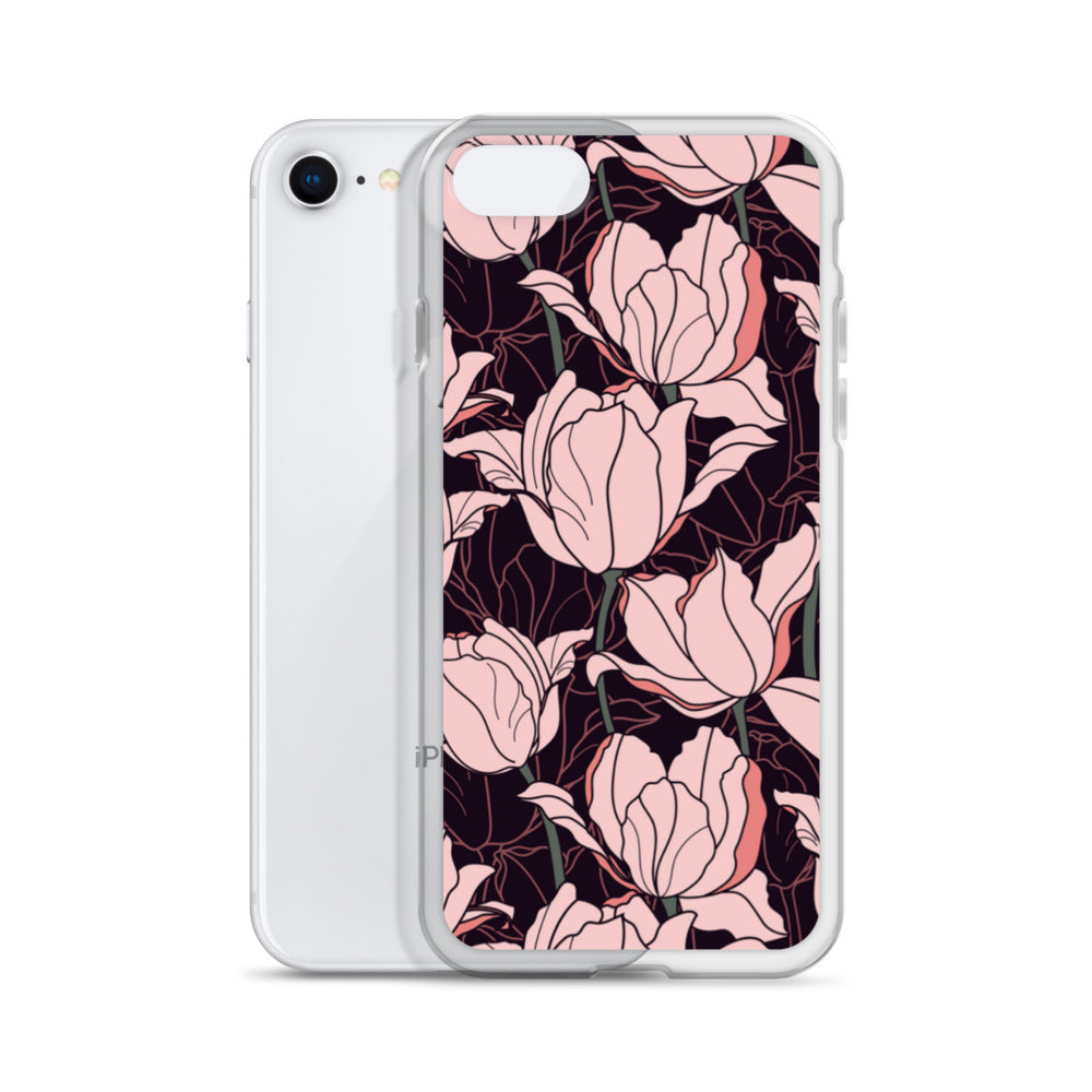 iPhone Case - Pink Flower - 17 sizes  20.00 bigkahunatshirts