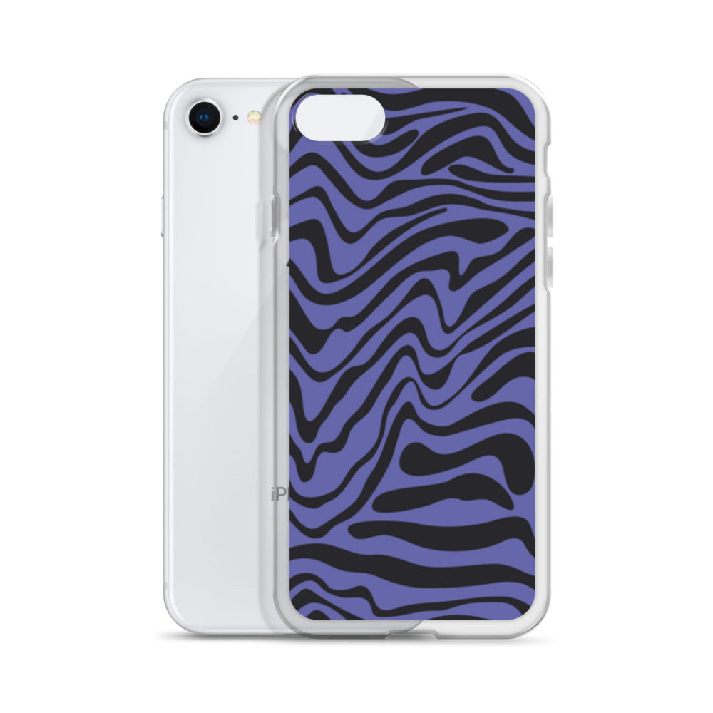 iPhone Case - Purple Black Wave - 17 sizes  20.00 bigkahunatshirts